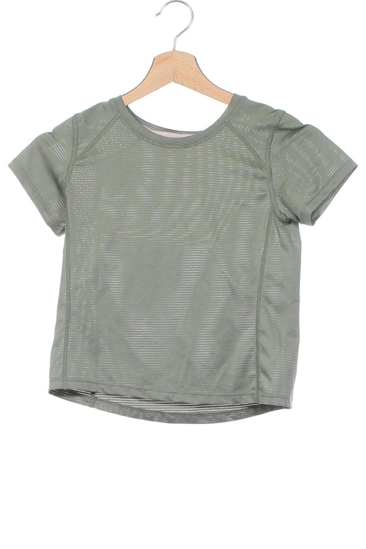 Dziecięcy T-shirt H&M Sport, Rozmiar 6-7y/ 122-128 cm, Kolor Zielony, Cena 23,99 zł