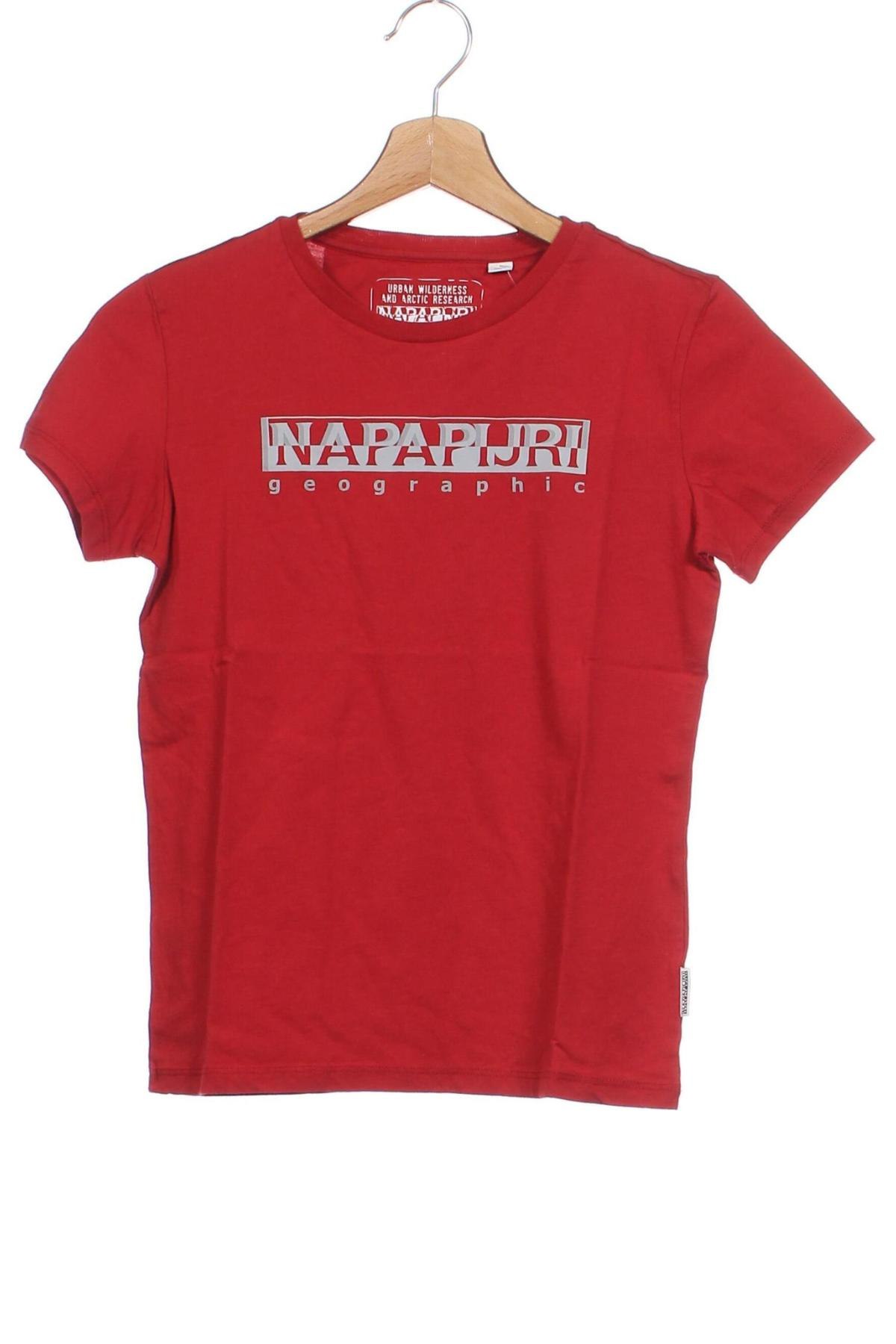 Kinder T-Shirt Napapijri, Größe 8-9y/ 134-140 cm, Farbe Rot, Preis € 14,99