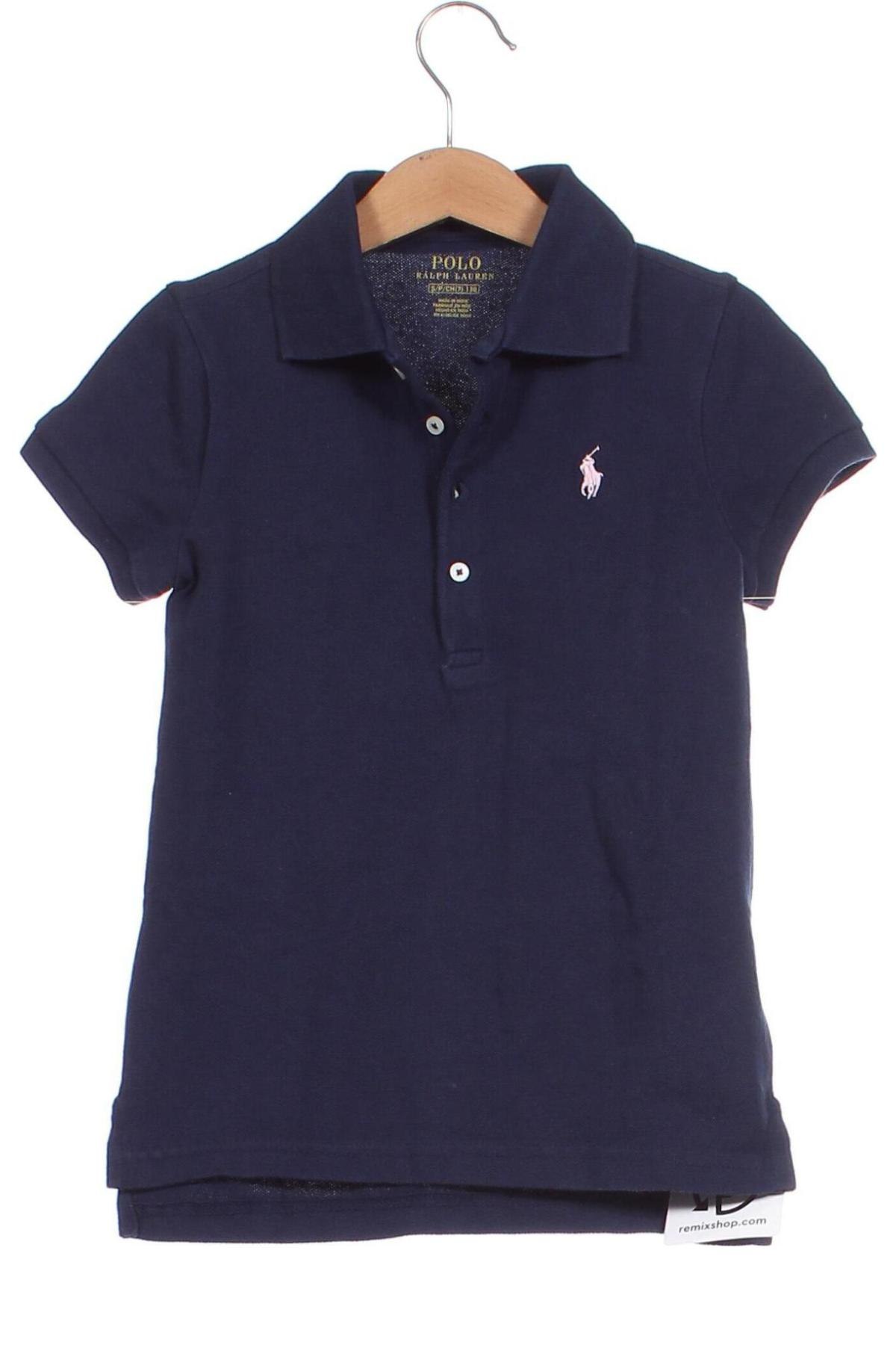 Детска тениска Polo By Ralph Lauren, Размер 6-7y/ 122-128 см, Цвят Син, Цена 58,29 лв.