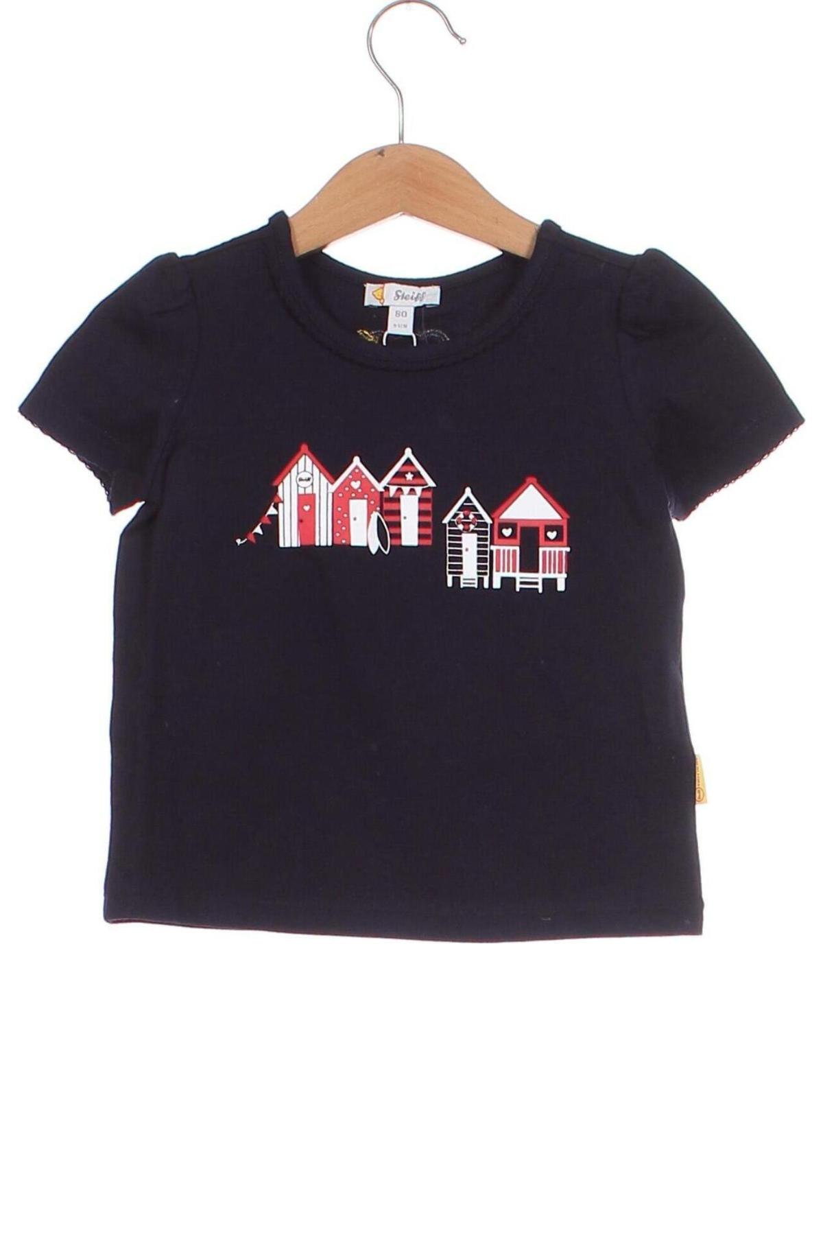 Tricou pentru copii Steiff, Mărime 9-12m/ 74-80 cm, Culoare Albastru, Preț 37,99 Lei