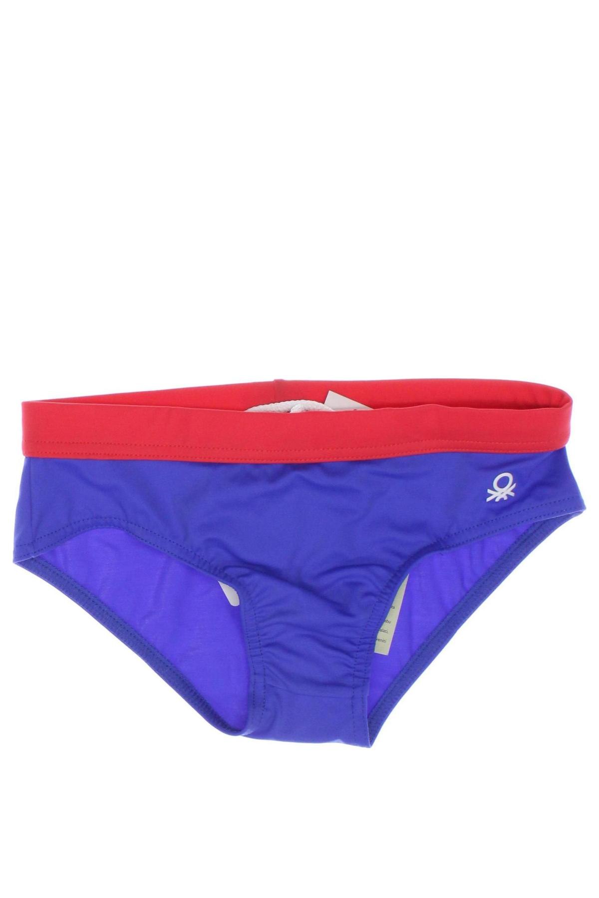 Costum de baie pentru copii United Colors Of Benetton, Mărime 6-7y/ 122-128 cm, Culoare Albastru, Preț 26,99 Lei