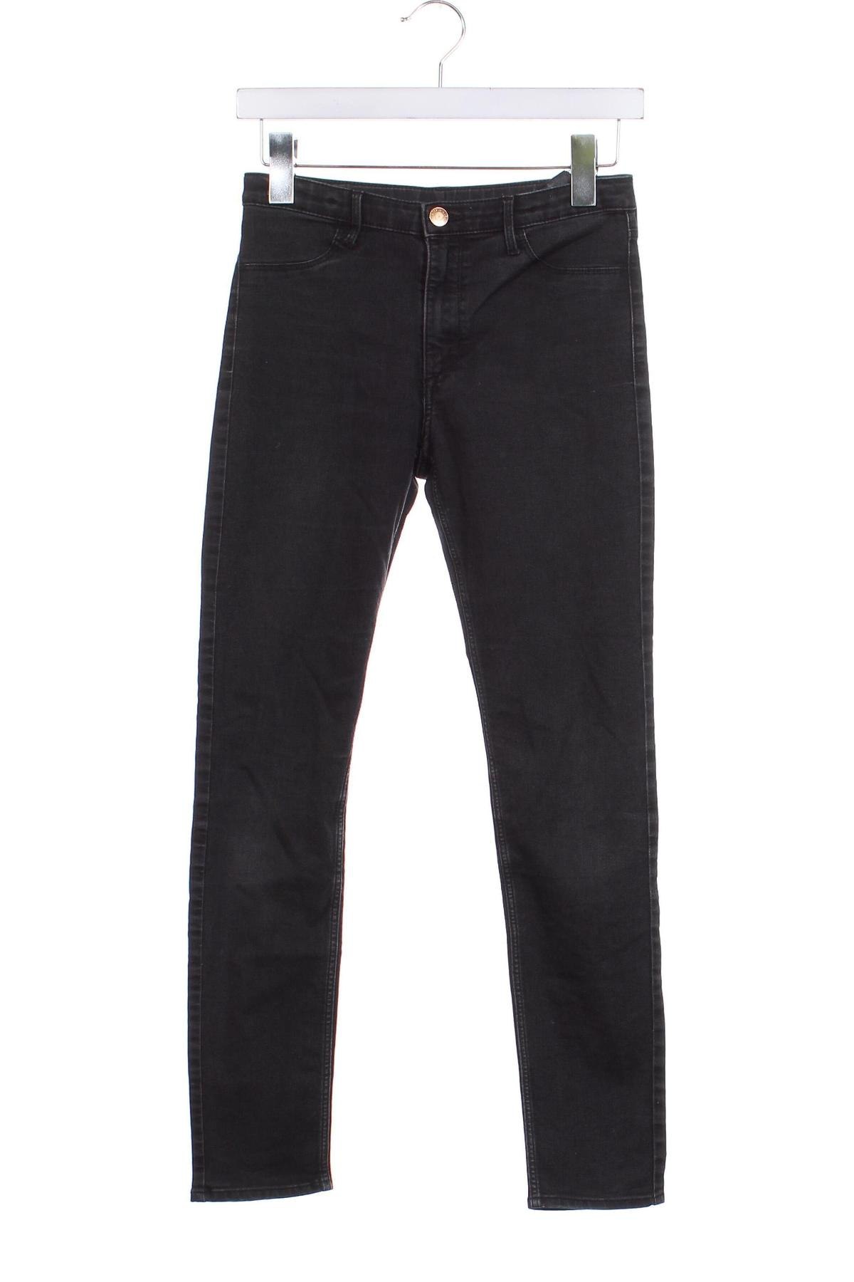 Kinderjeans H&M, Größe 12-13y/ 158-164 cm, Farbe Schwarz, Preis € 9,99