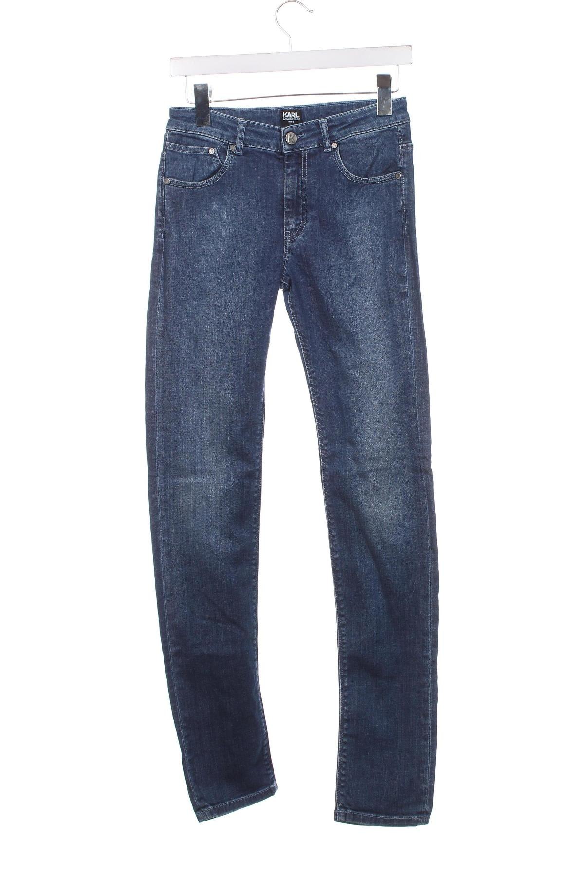 Kinderjeans Karl Lagerfeld, Größe 13-14y/ 164-168 cm, Farbe Blau, Preis 24,67 €