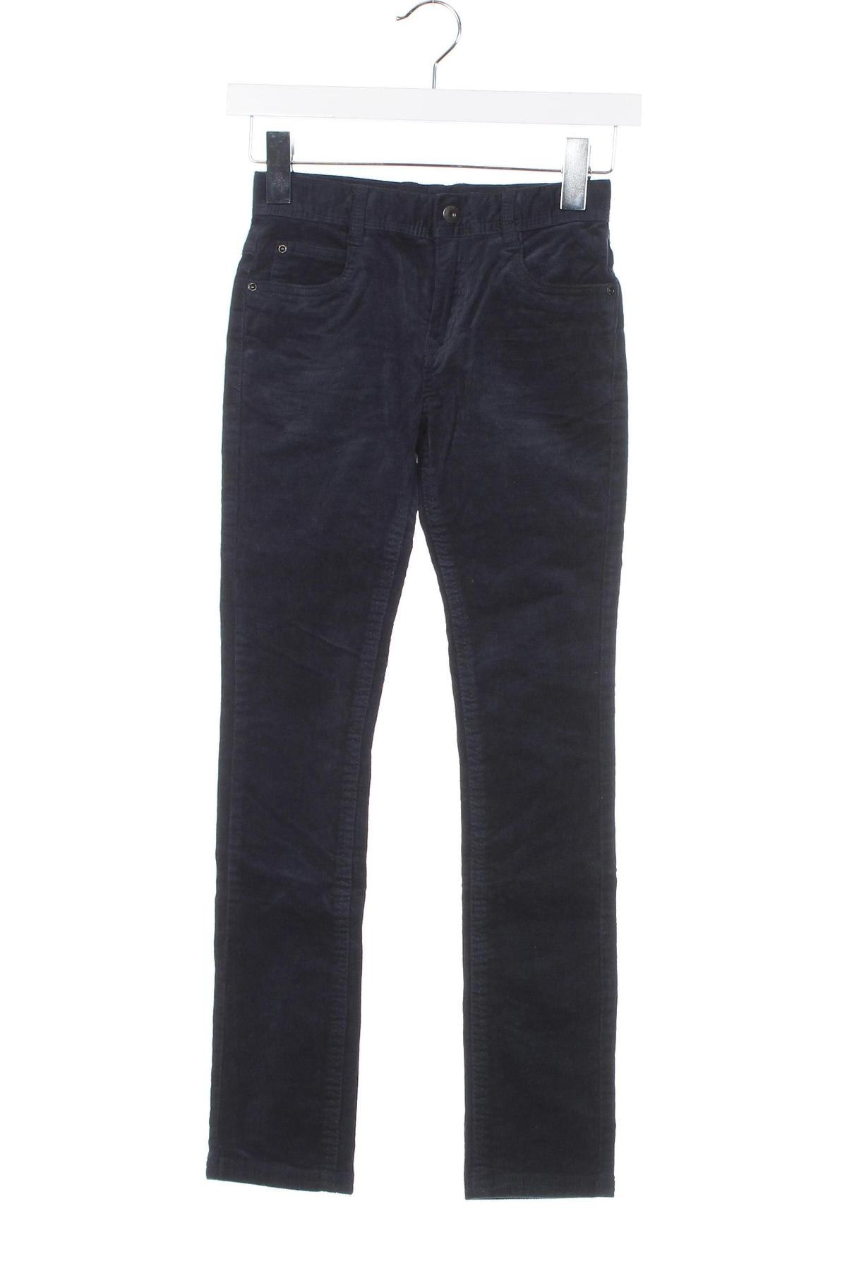 Pantaloni de catifea reiată, pentru copii Vertbaudet, Mărime 8-9y/ 134-140 cm, Culoare Albastru, Preț 54,86 Lei