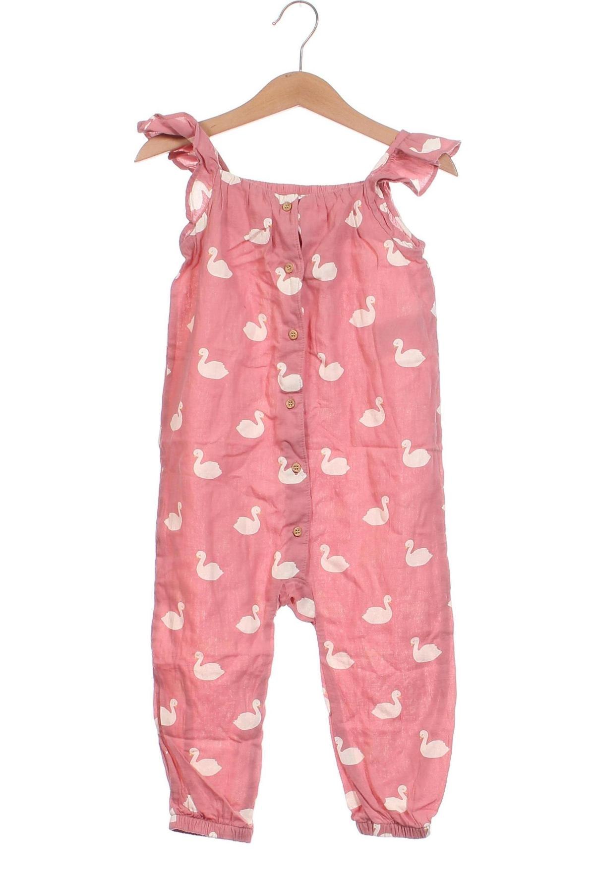 Kinder Overall H&M, Größe 18-24m/ 86-98 cm, Farbe Rosa, Preis € 6,99