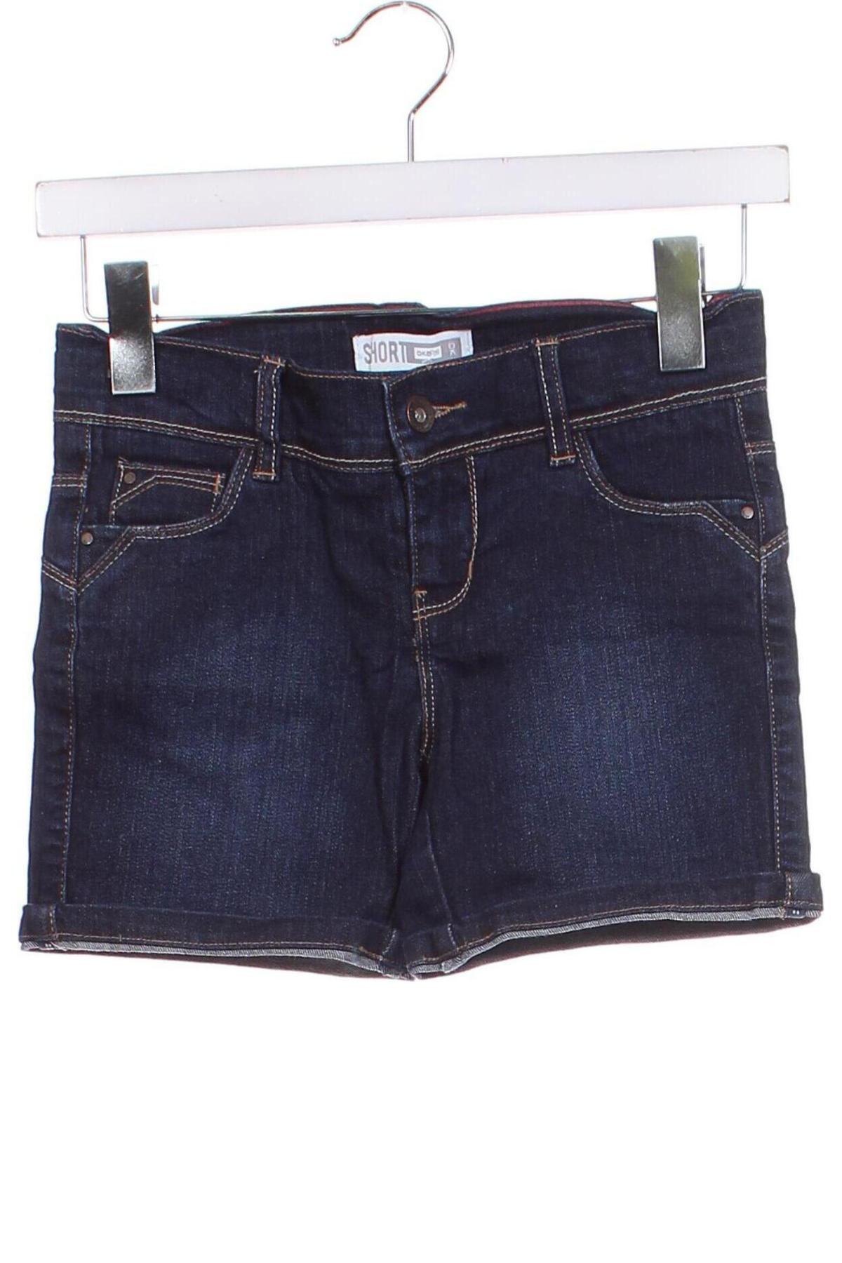 Kinder Shorts Okaidi, Größe 8-9y/ 134-140 cm, Farbe Blau, Preis 2,99 €