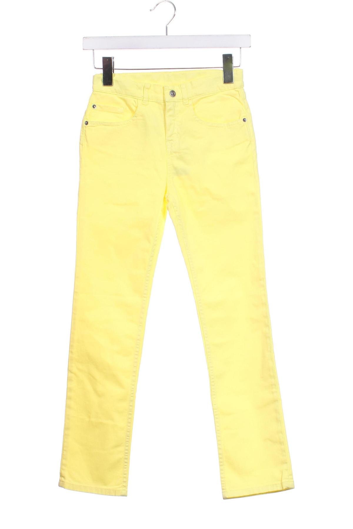 Pantaloni pentru copii Petit Bateau, Mărime 9-10y/ 140-146 cm, Culoare Galben, Preț 194,08 Lei