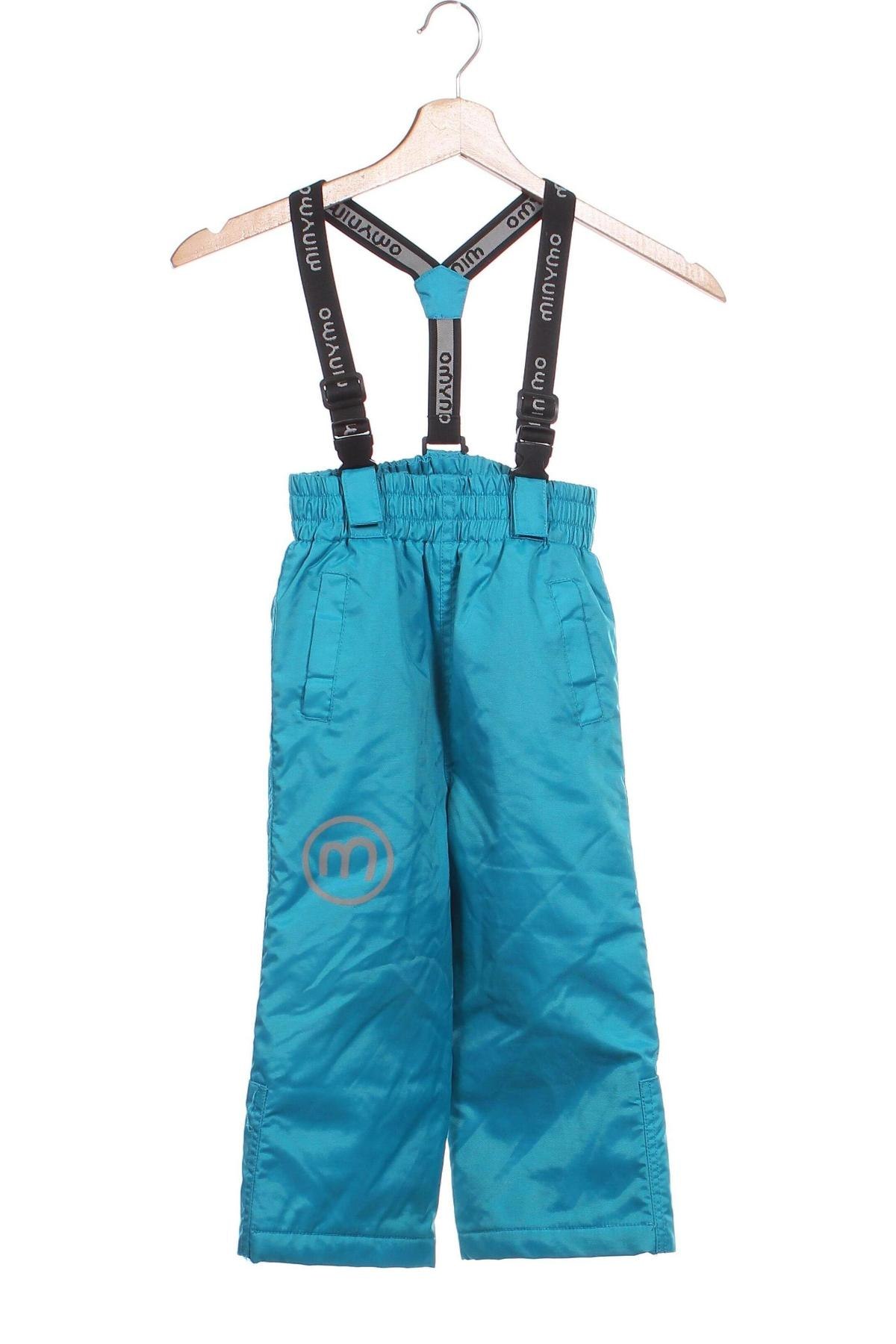 Pantaloni pentru copii pentru sporturi de iarnă Minymo, Mărime 18-24m/ 86-98 cm, Culoare Albastru, Preț 98,99 Lei