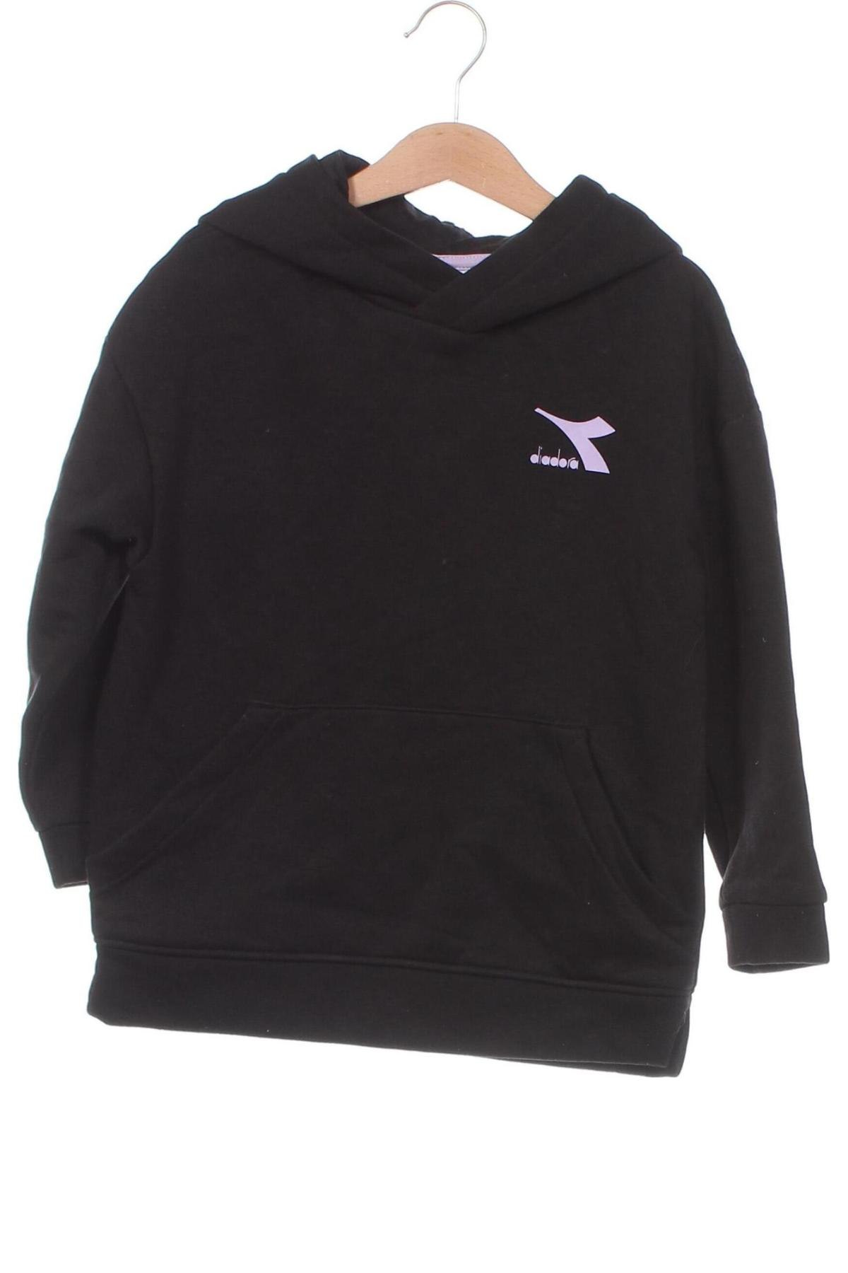 Kinder Sweatshirts Diadora, Größe 4-5y/ 110-116 cm, Farbe Schwarz, Preis € 21,99