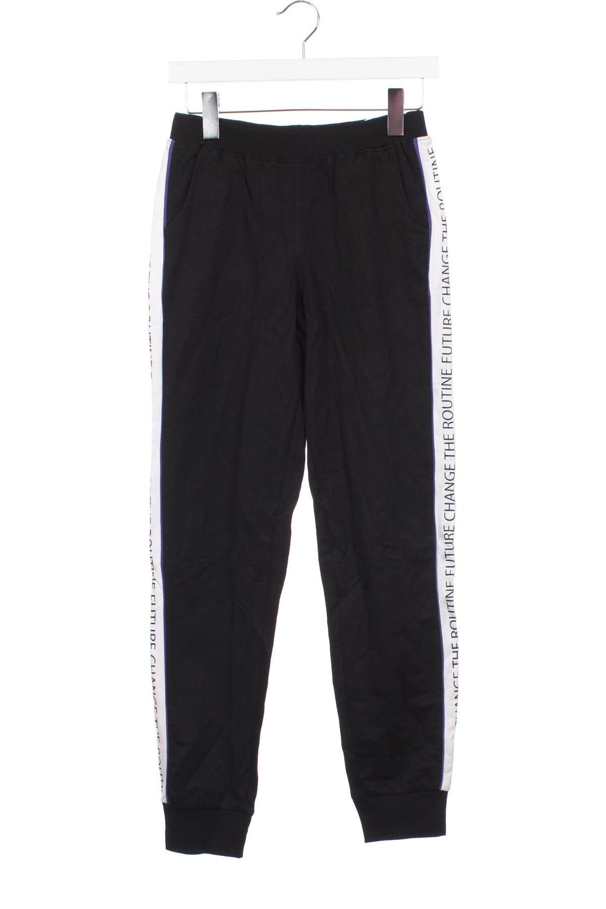 Pantaloni de trening, pentru copii, Mărime 13-14y/ 164-168 cm, Culoare Negru, Preț 69,29 Lei