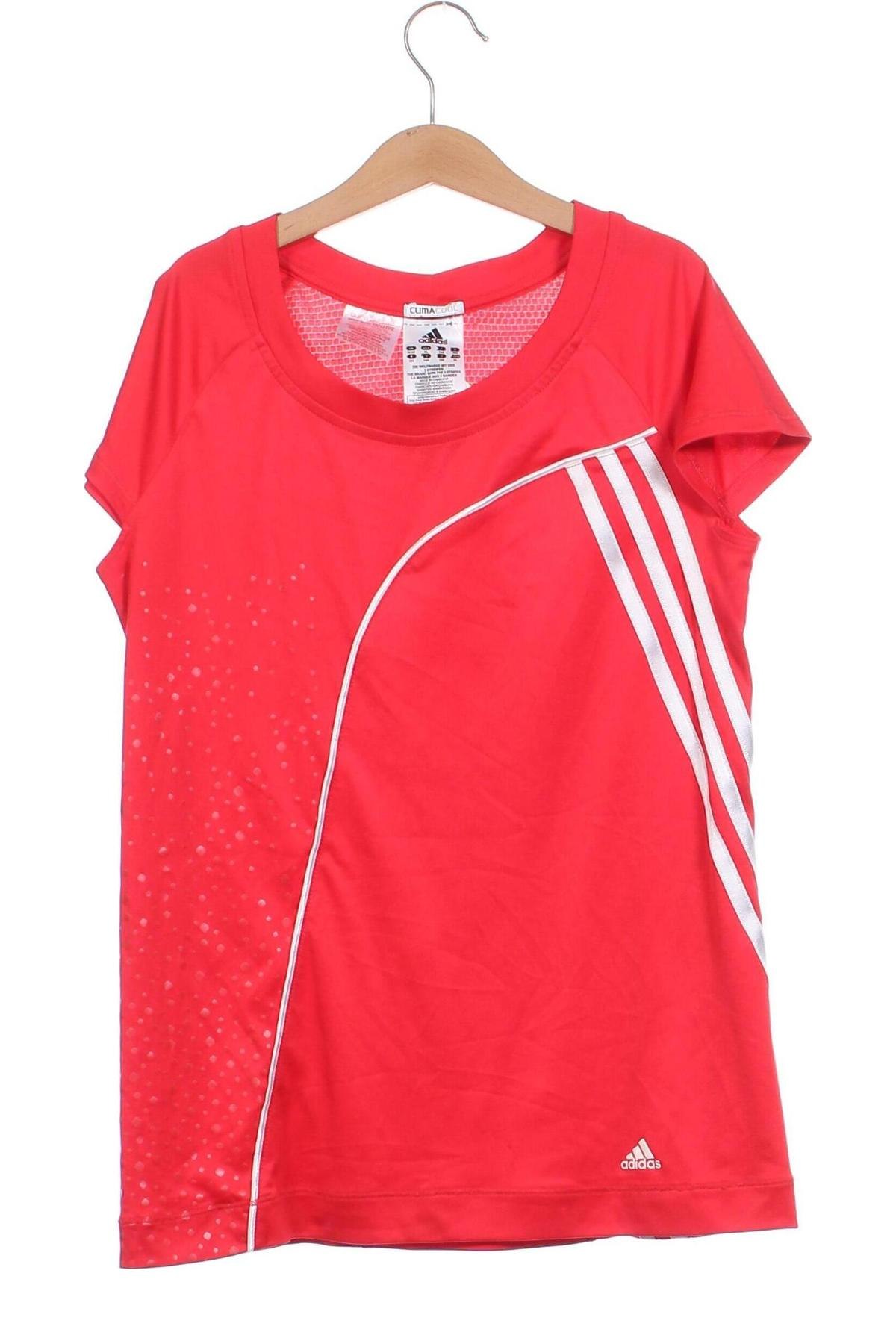 Bluză de trening, pentru copii Adidas, Mărime 12-13y/ 158-164 cm, Culoare Roșu, Preț 32,99 Lei