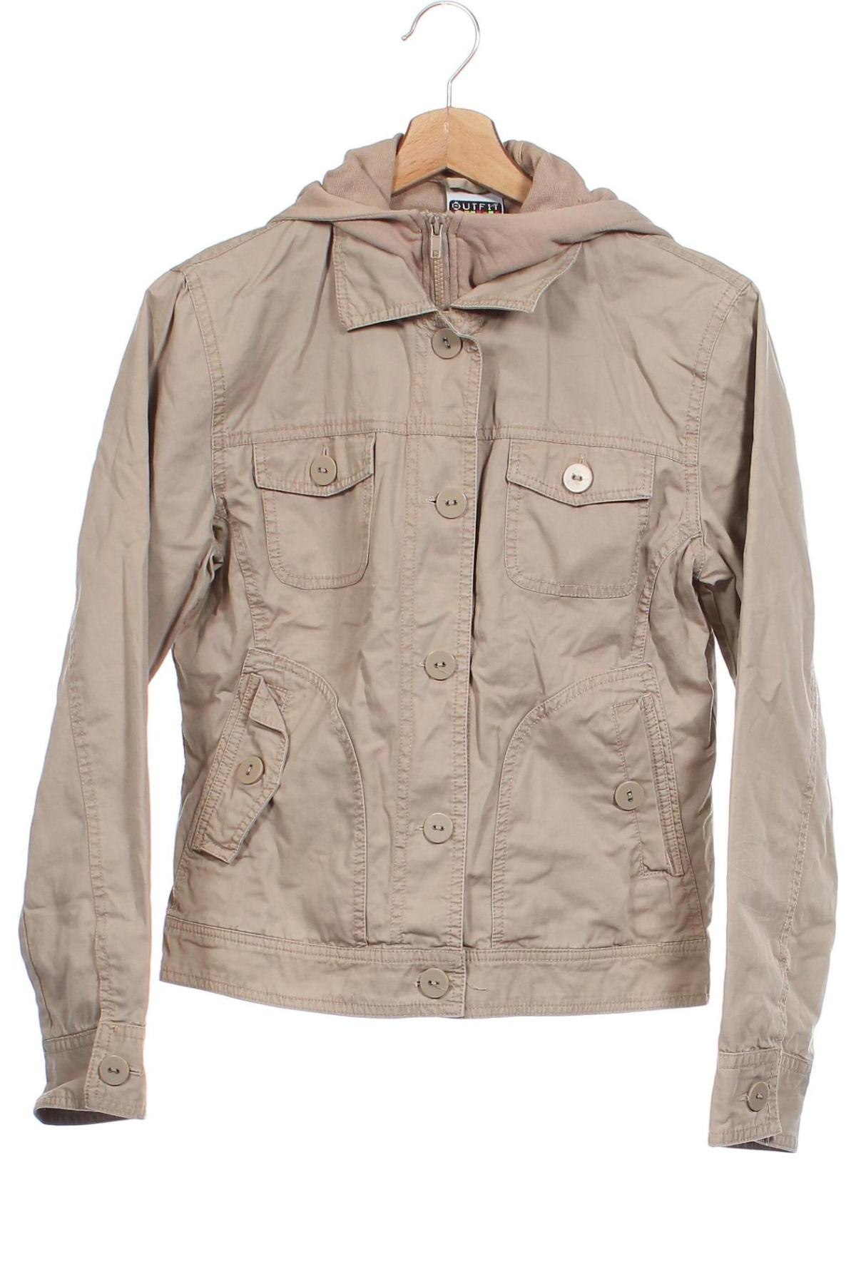 Kinderjacke Outfit, Größe 12-13y/ 158-164 cm, Farbe Beige, Preis € 12,41