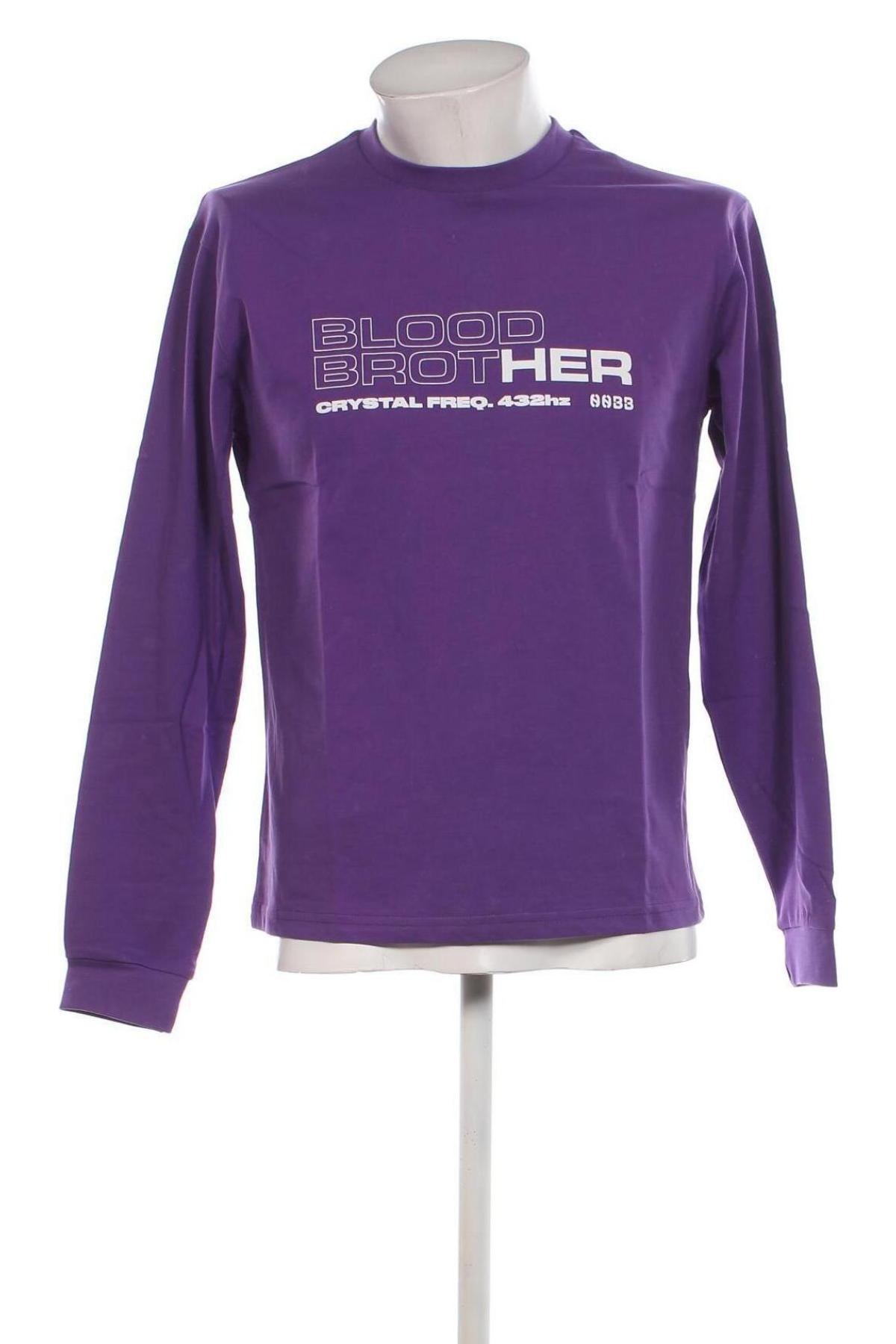 Herren Shirt Blood Brother, Größe XXS, Farbe Lila, Preis € 16,99