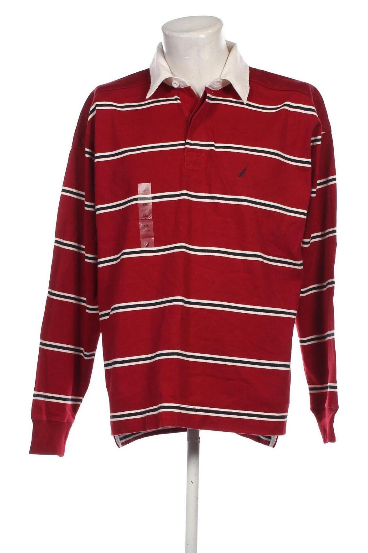 Herren Shirt Nautica, Größe XXL, Farbe Rot, Preis € 55,34