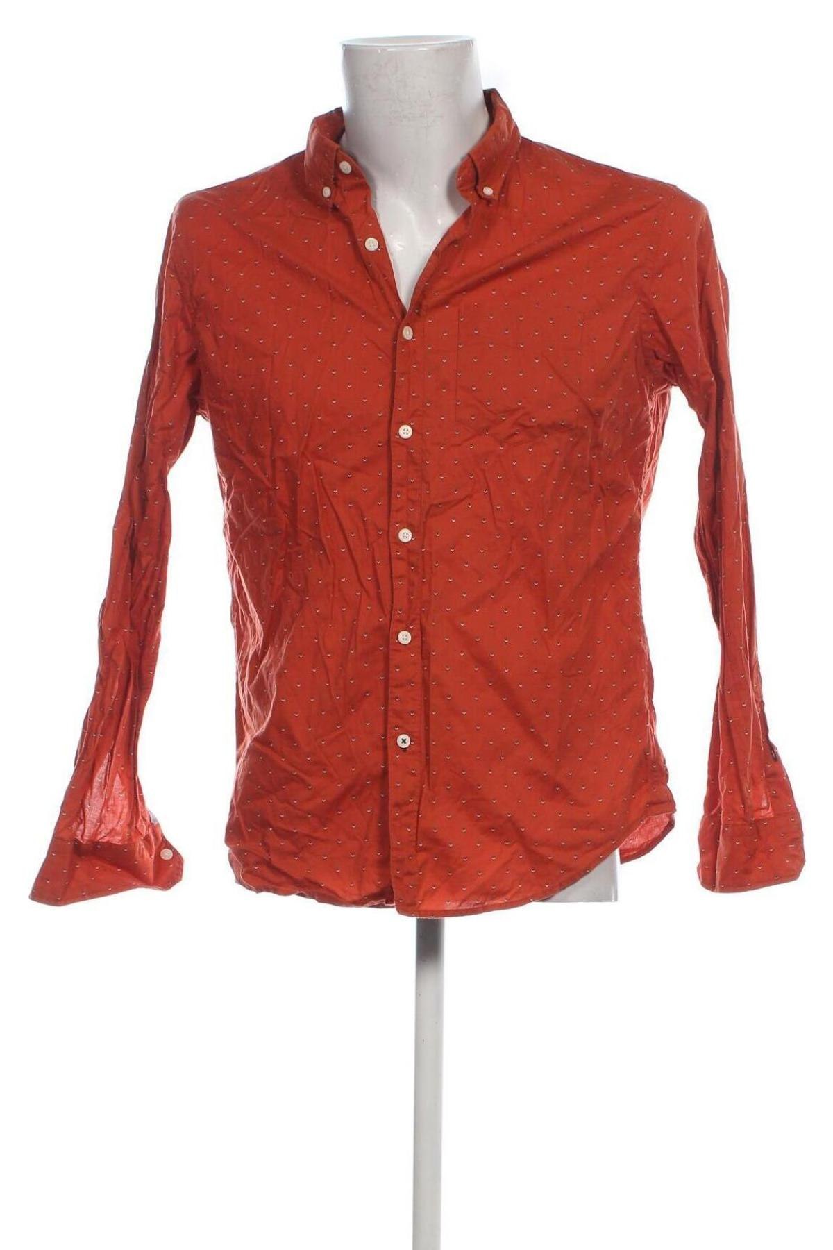 Herrenhemd American Eagle, Größe M, Farbe Orange, Preis 10,99 €