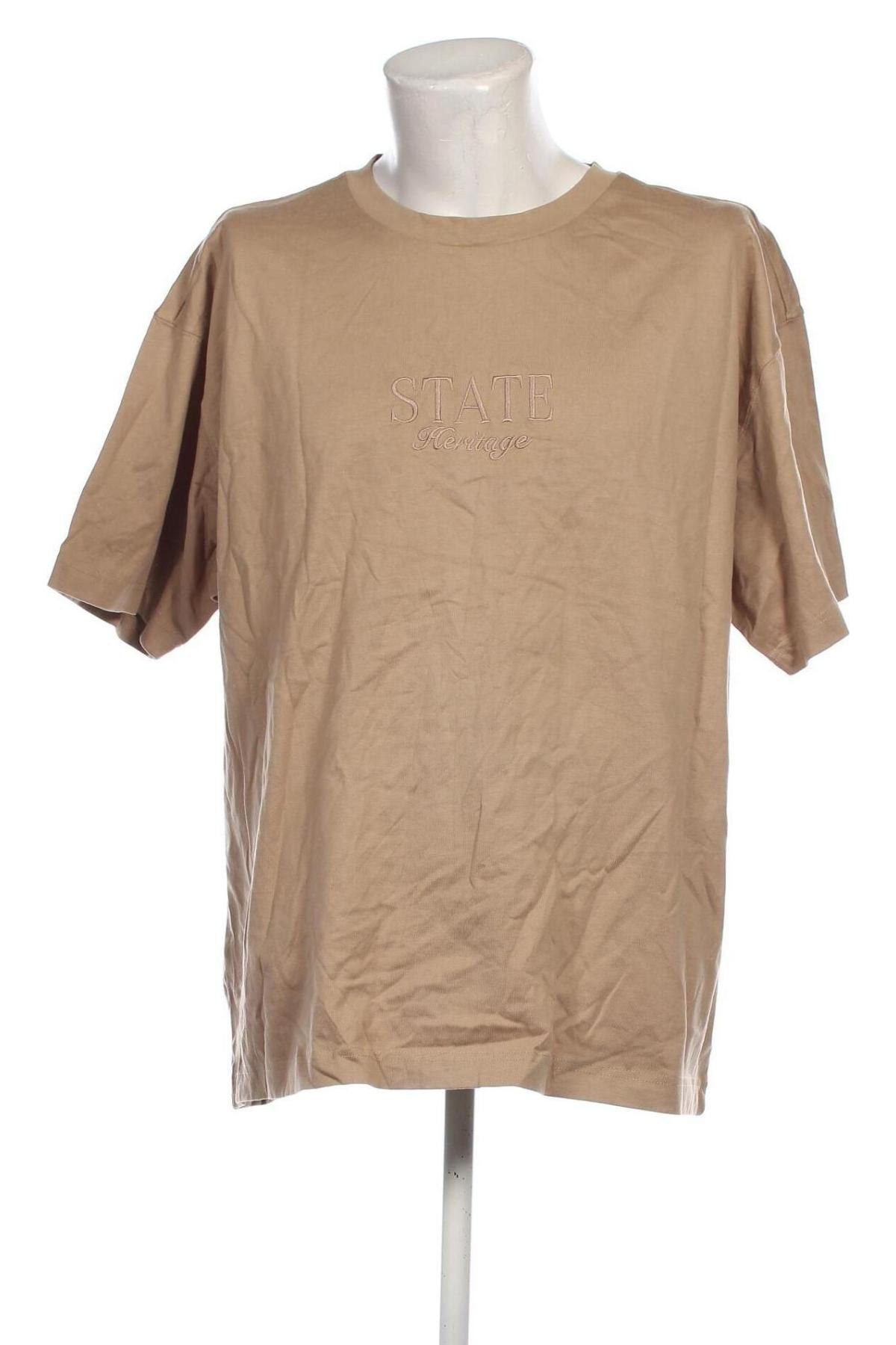 Herren T-Shirt, Größe XXL, Farbe Braun, Preis € 8,99