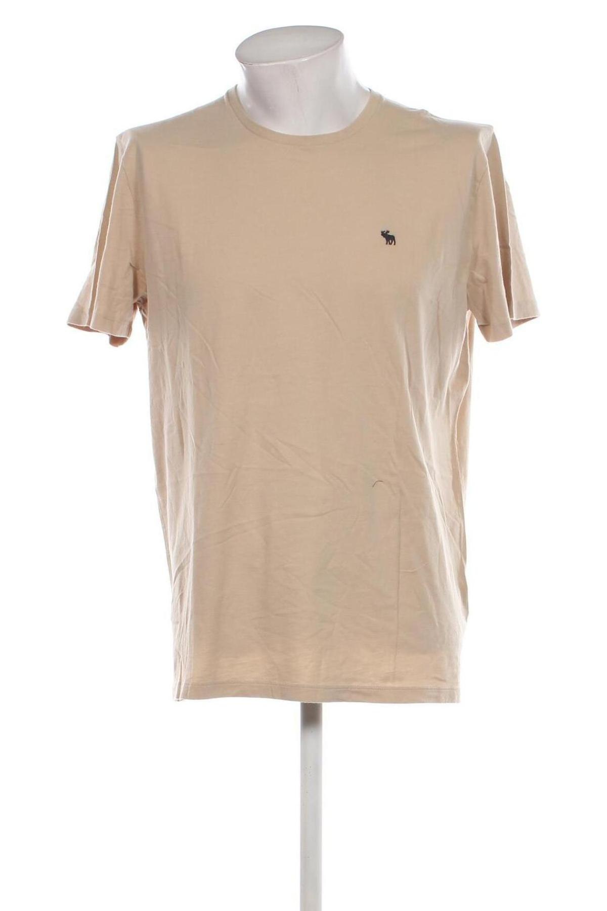 Herren T-Shirt Abercrombie & Fitch, Größe XL, Farbe Beige, Preis € 18,99