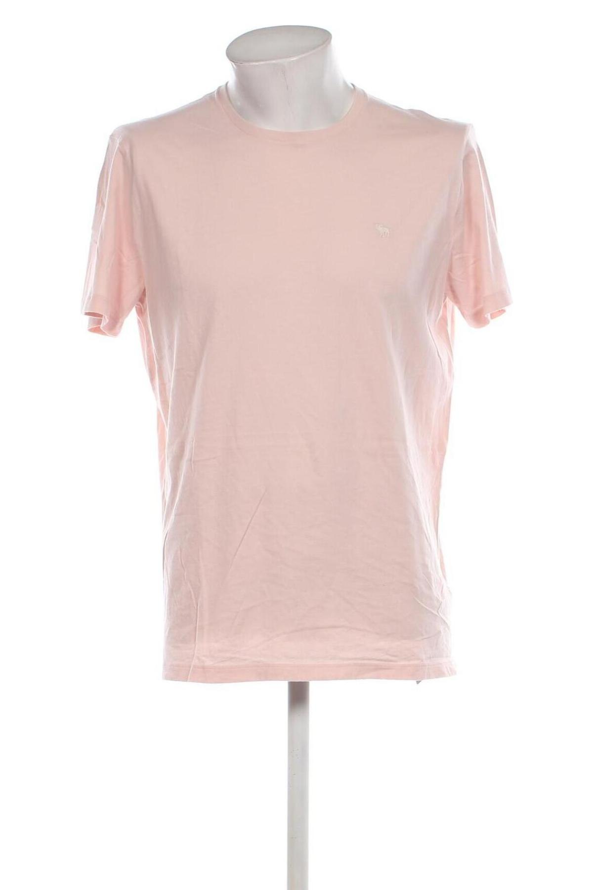 Ανδρικό t-shirt Abercrombie & Fitch, Μέγεθος XL, Χρώμα Ρόζ , Τιμή 21,99 €