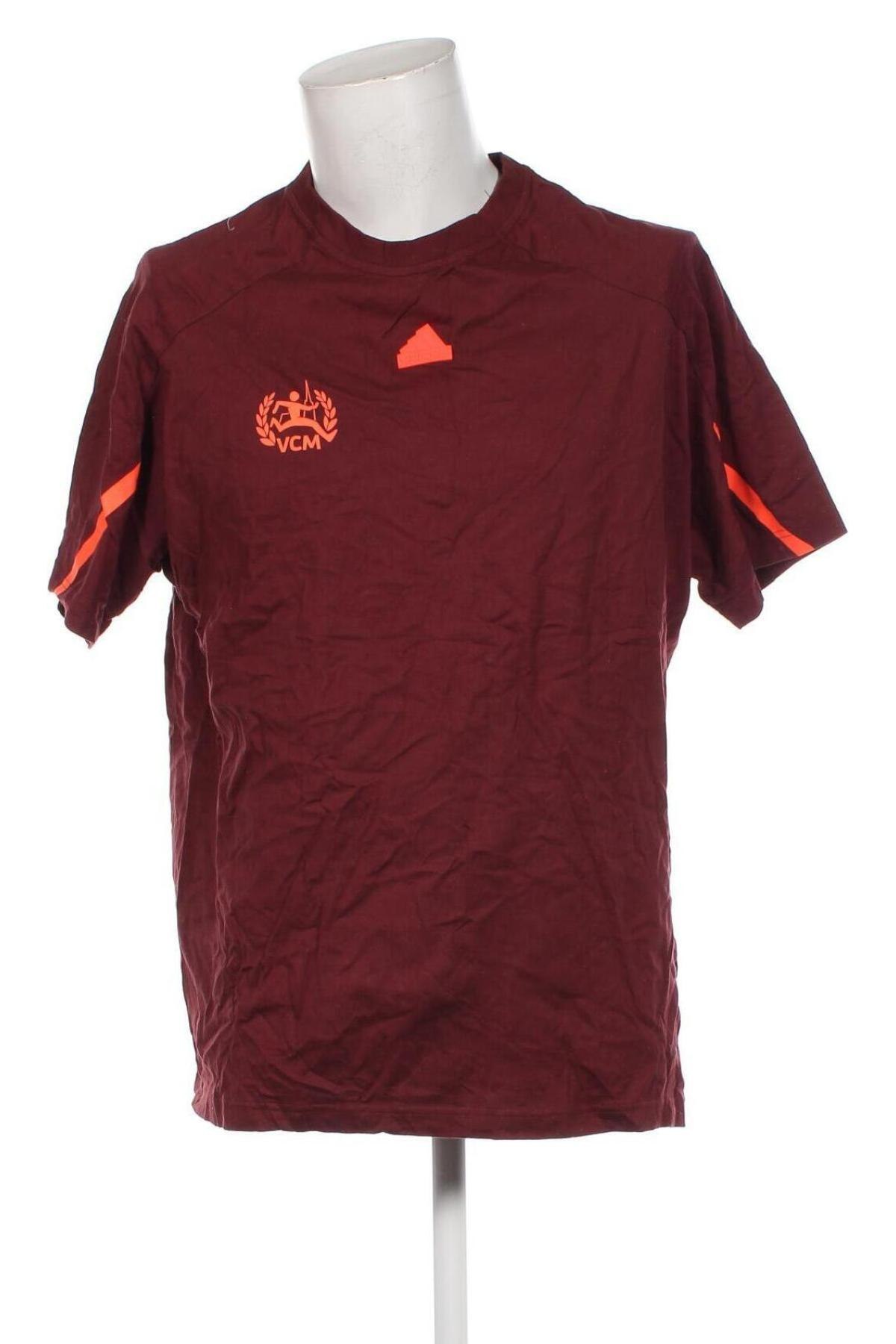 Herren T-Shirt Adidas, Größe XL, Farbe Braun, Preis 15,49 €