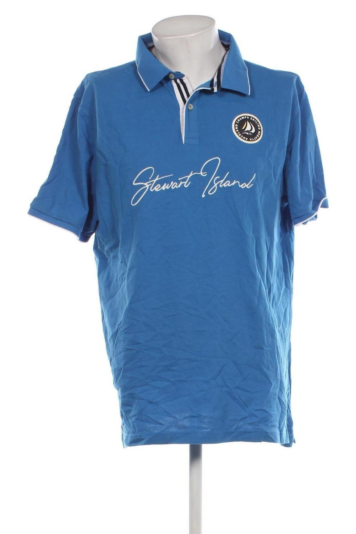 Herren T-Shirt Andrew James, Größe 3XL, Farbe Blau, Preis € 25,99