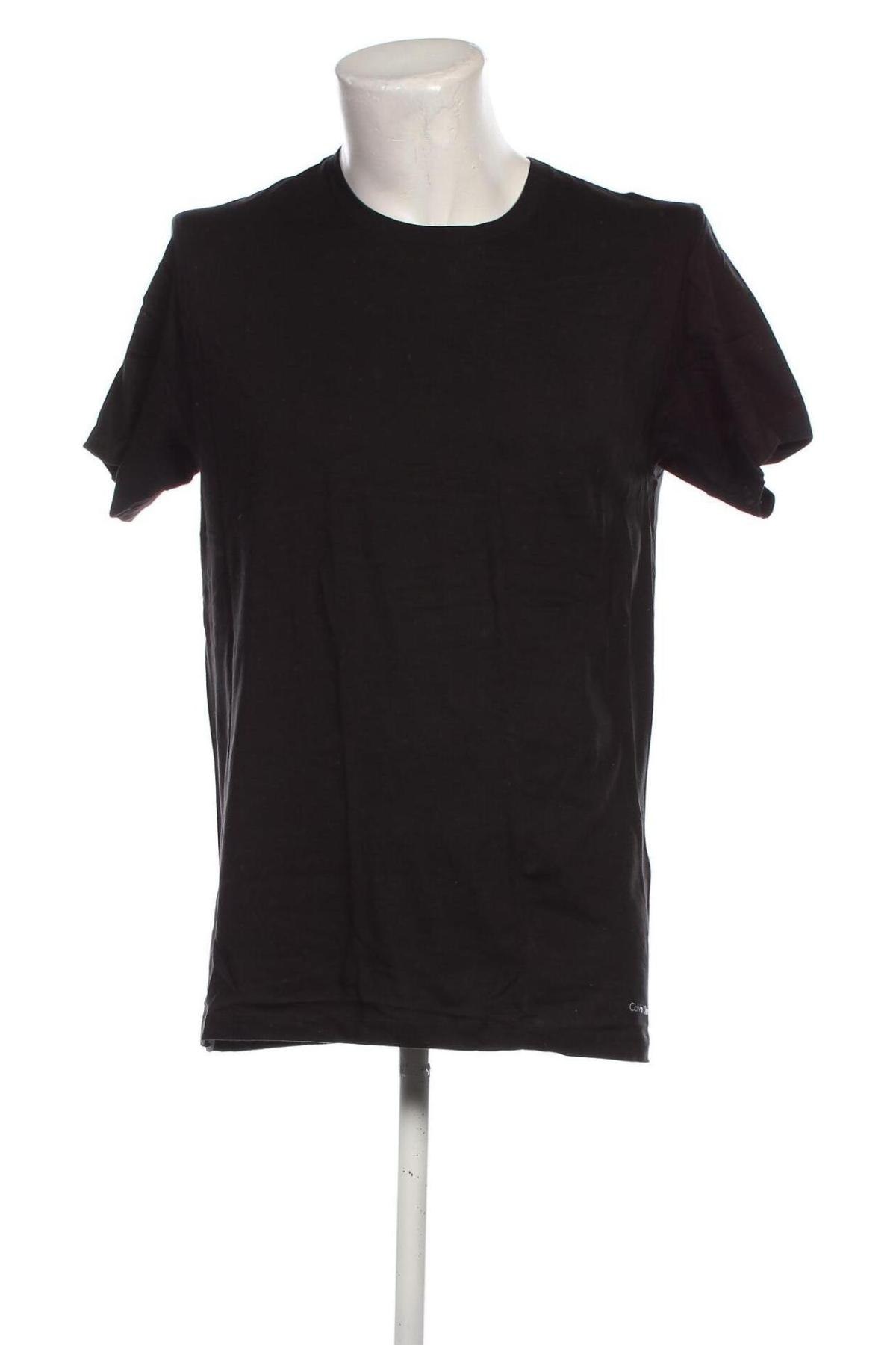 Herren T-Shirt Calvin Klein, Größe M, Farbe Schwarz, Preis 27,99 €