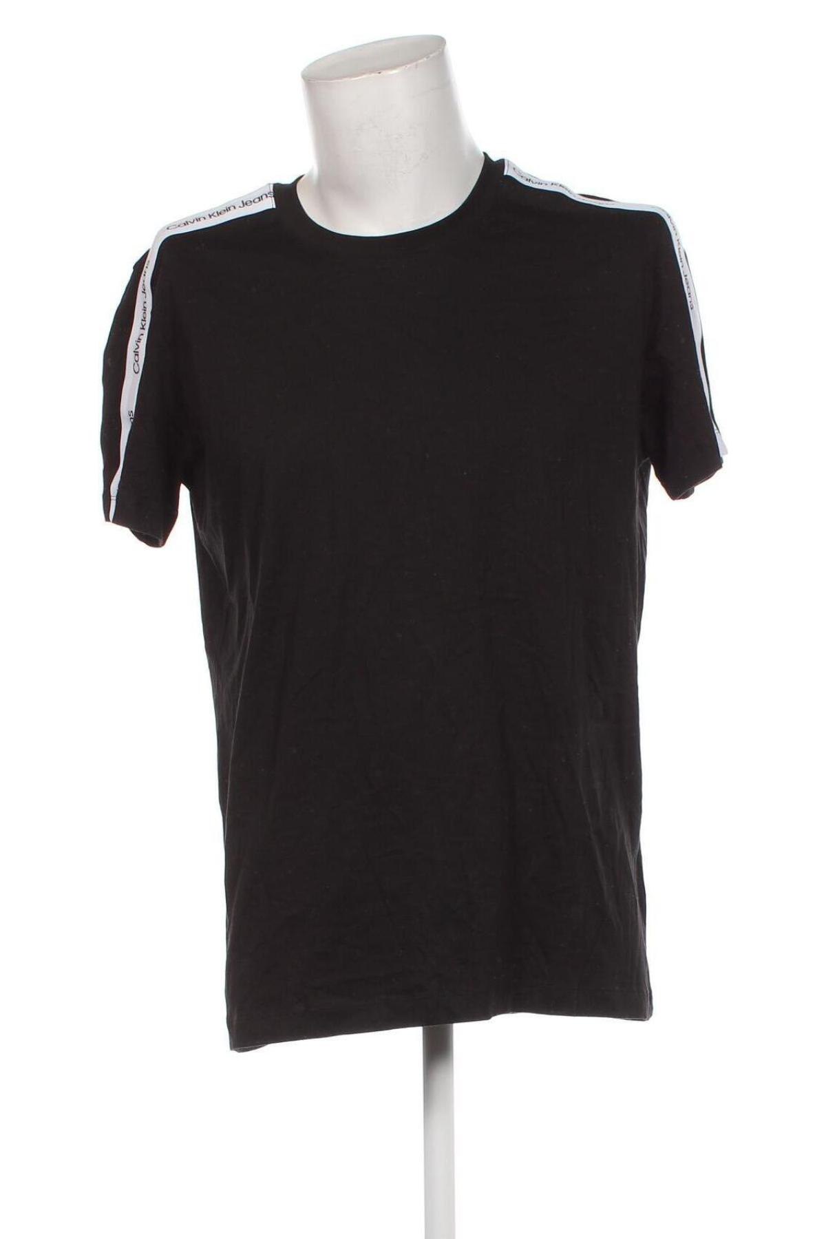 Herren T-Shirt Calvin Klein Jeans, Größe XL, Farbe Schwarz, Preis 25,99 €