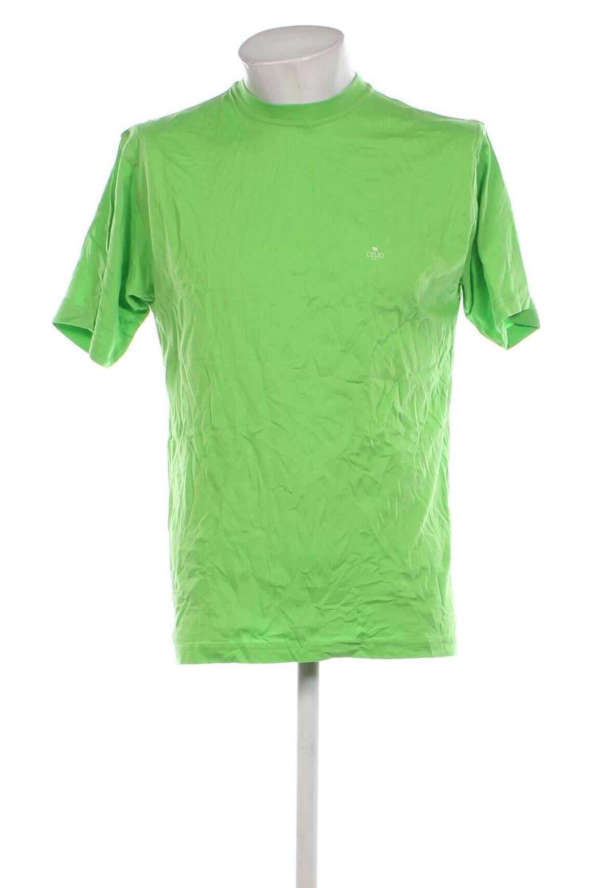 Tricou de bărbați Celio, Mărime M, Culoare Verde, Preț 42,99 Lei