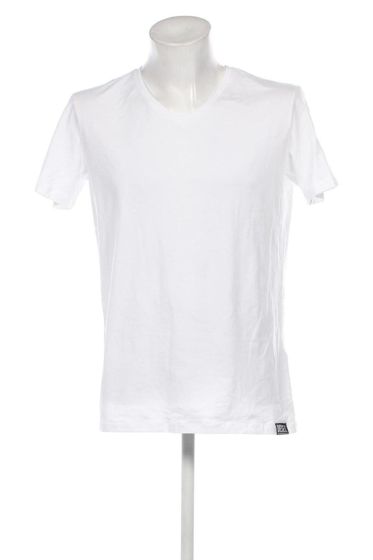 Herren T-Shirt Diesel, Größe L, Farbe Weiß, Preis 28,49 €