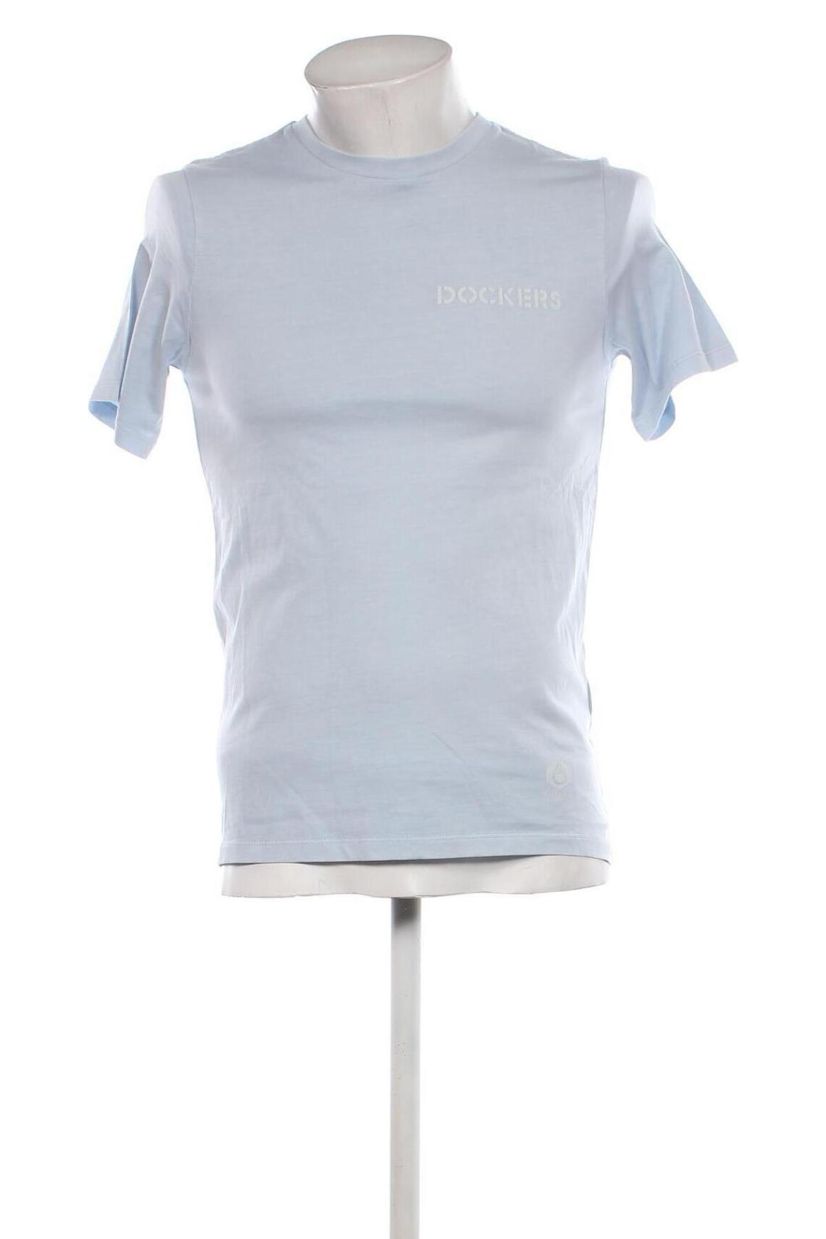 Ανδρικό t-shirt Dockers, Μέγεθος XS, Χρώμα Μπλέ, Τιμή 5,99 €