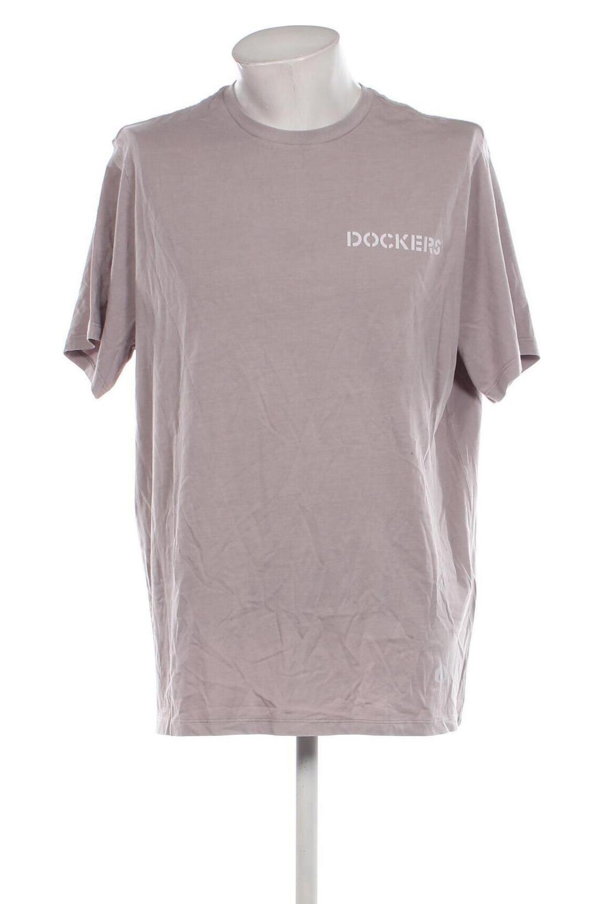 Herren T-Shirt Dockers, Größe XXL, Farbe Grau, Preis € 20,49