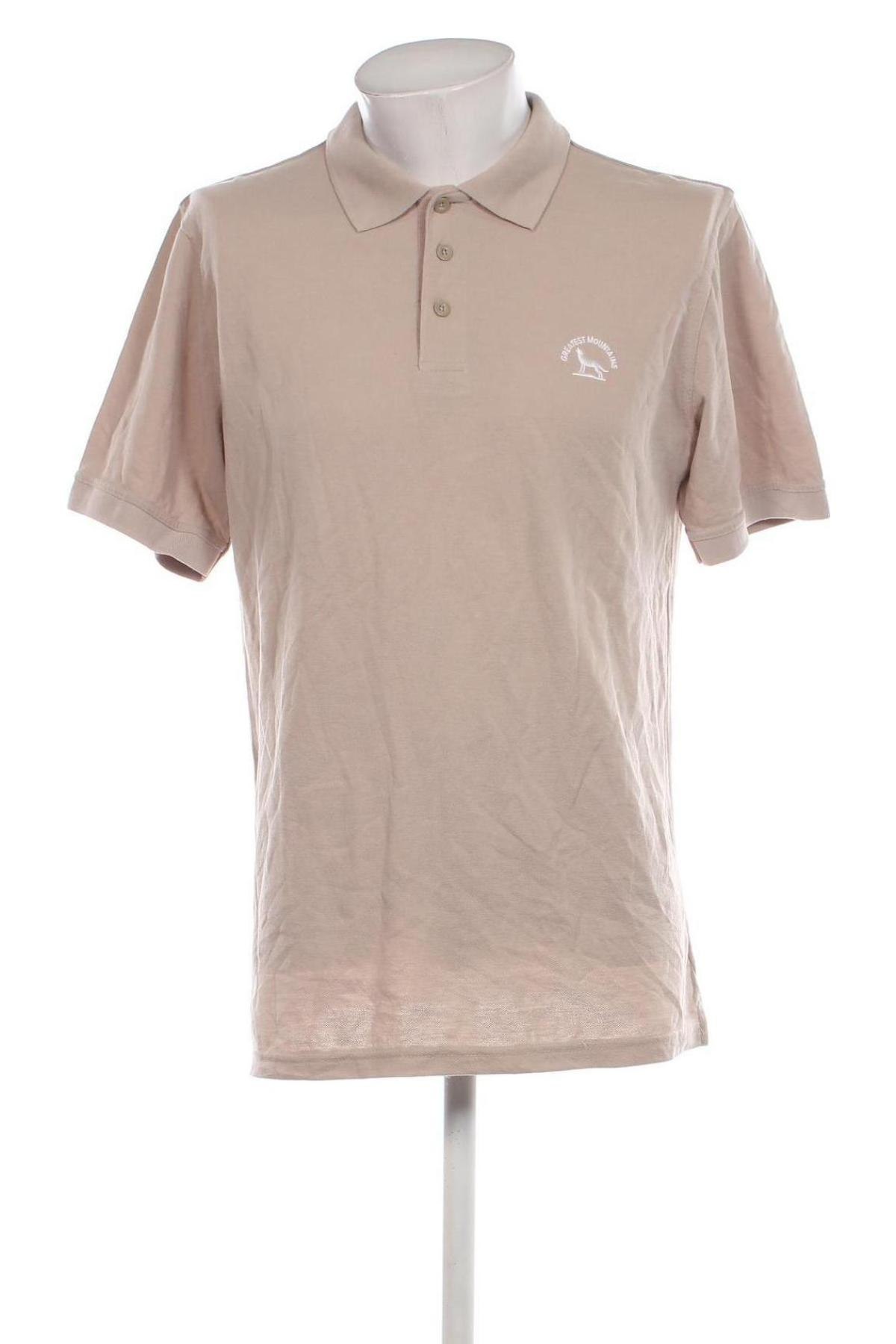 Herren T-Shirt Infinity, Größe L, Farbe Beige, Preis € 8,49