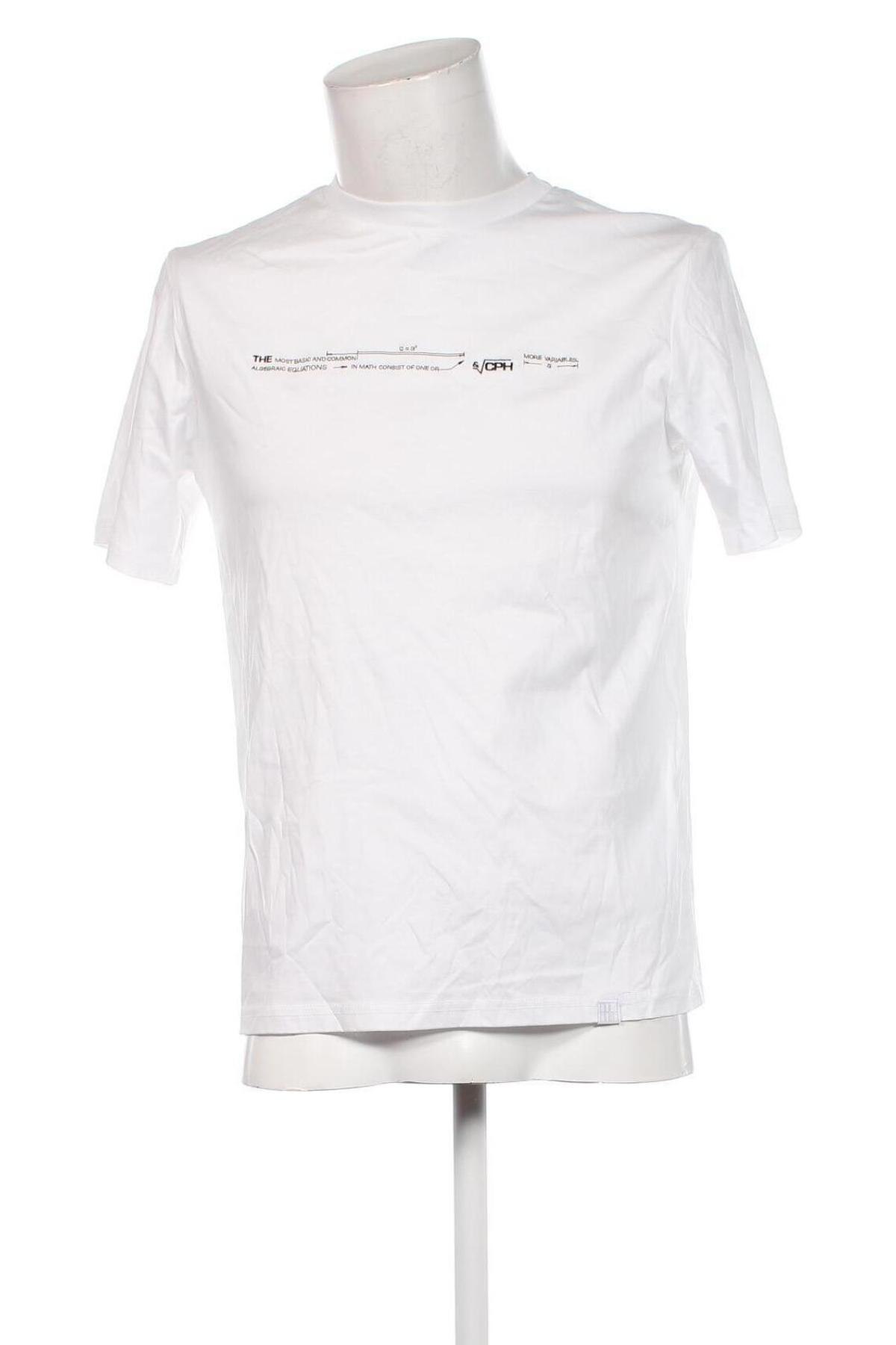 Ανδρικό t-shirt Jack & Jones, Μέγεθος M, Χρώμα Λευκό, Τιμή 9,99 €