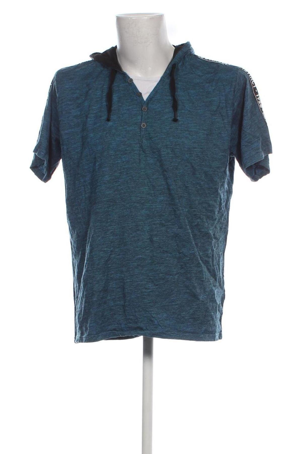 Herren T-Shirt Jean Pascale, Größe XXL, Farbe Blau, Preis 5,99 €