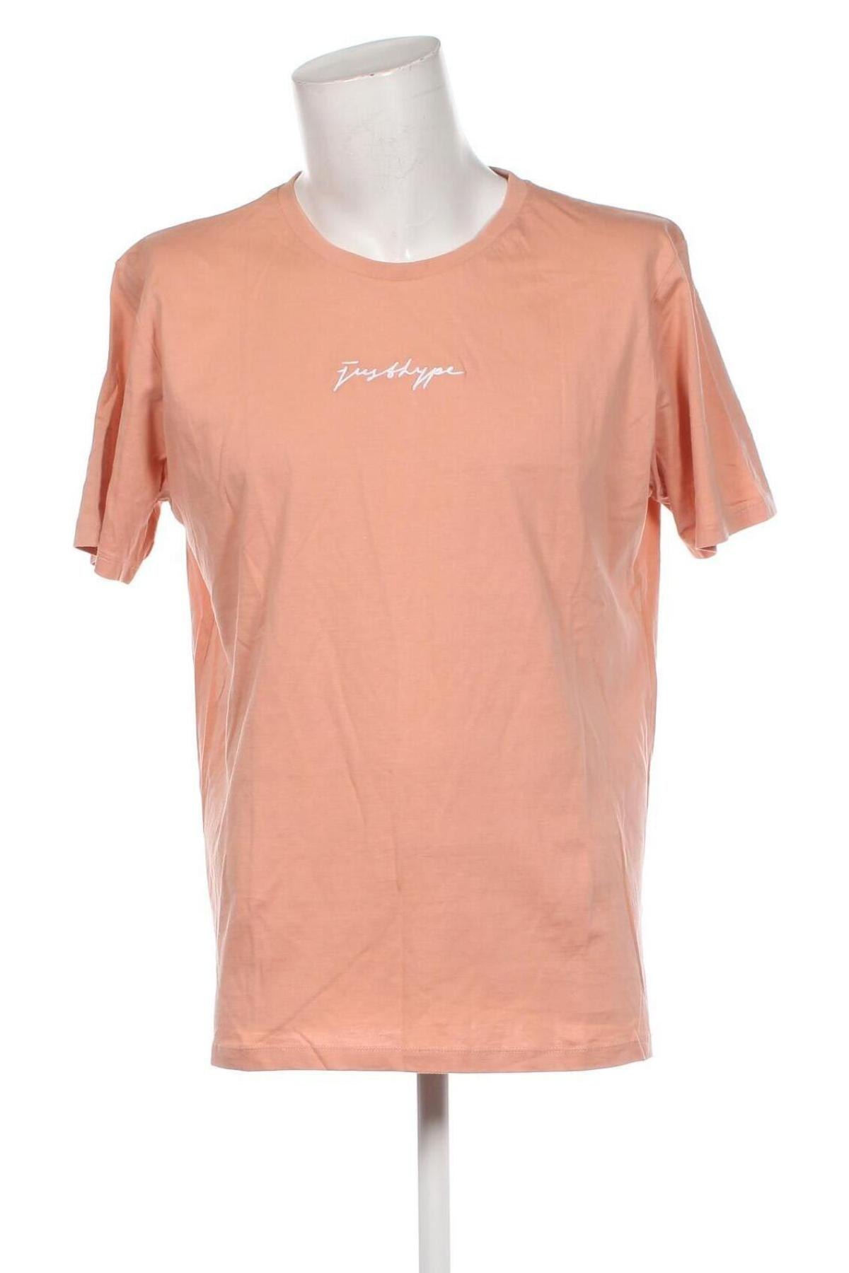 Herren T-Shirt Just Hype, Größe XXL, Farbe Rosa, Preis 8,99 €