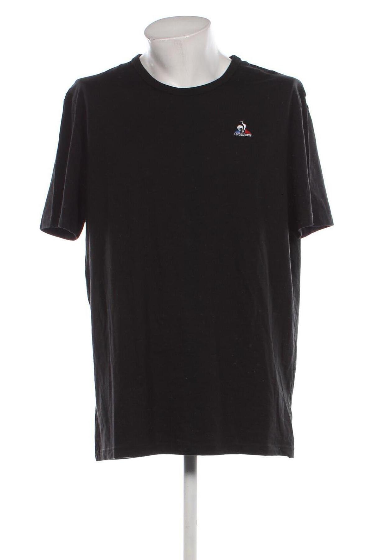 Ανδρικό t-shirt Le Coq Sportif, Μέγεθος XXL, Χρώμα Μαύρο, Τιμή 20,99 €