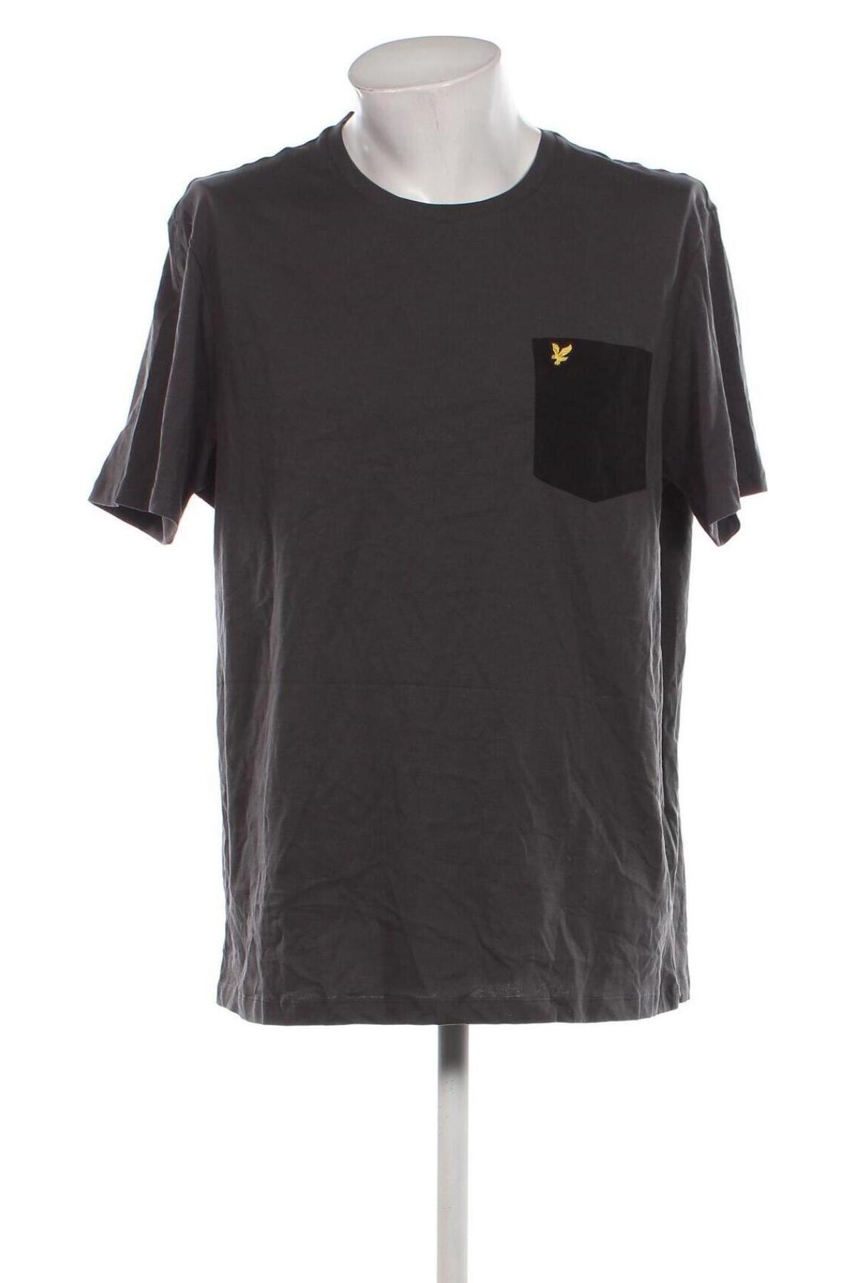 Tricou de bărbați Lyle & Scott, Mărime XXL, Culoare Gri, Preț 114,99 Lei