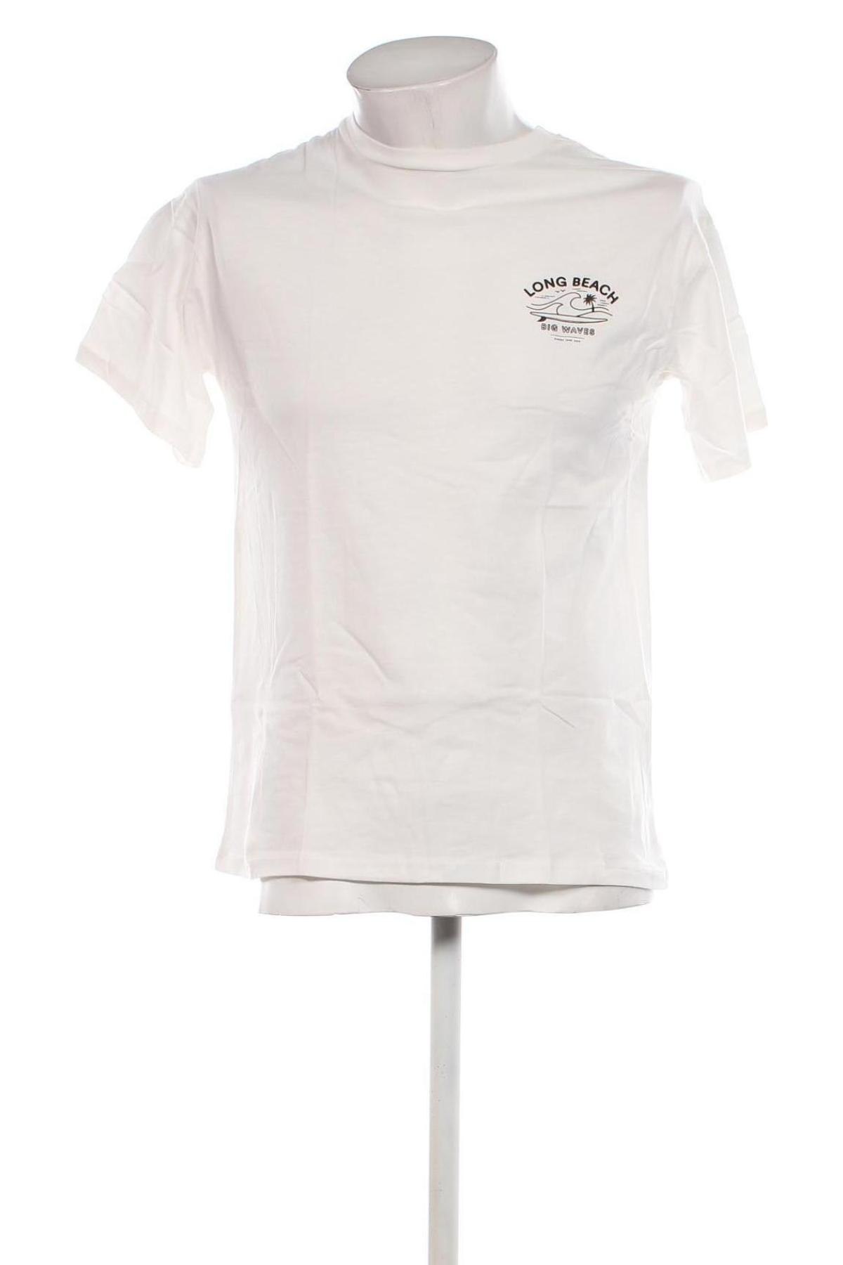 Ανδρικό t-shirt Mango, Μέγεθος XS, Χρώμα Λευκό, Τιμή 9,49 €