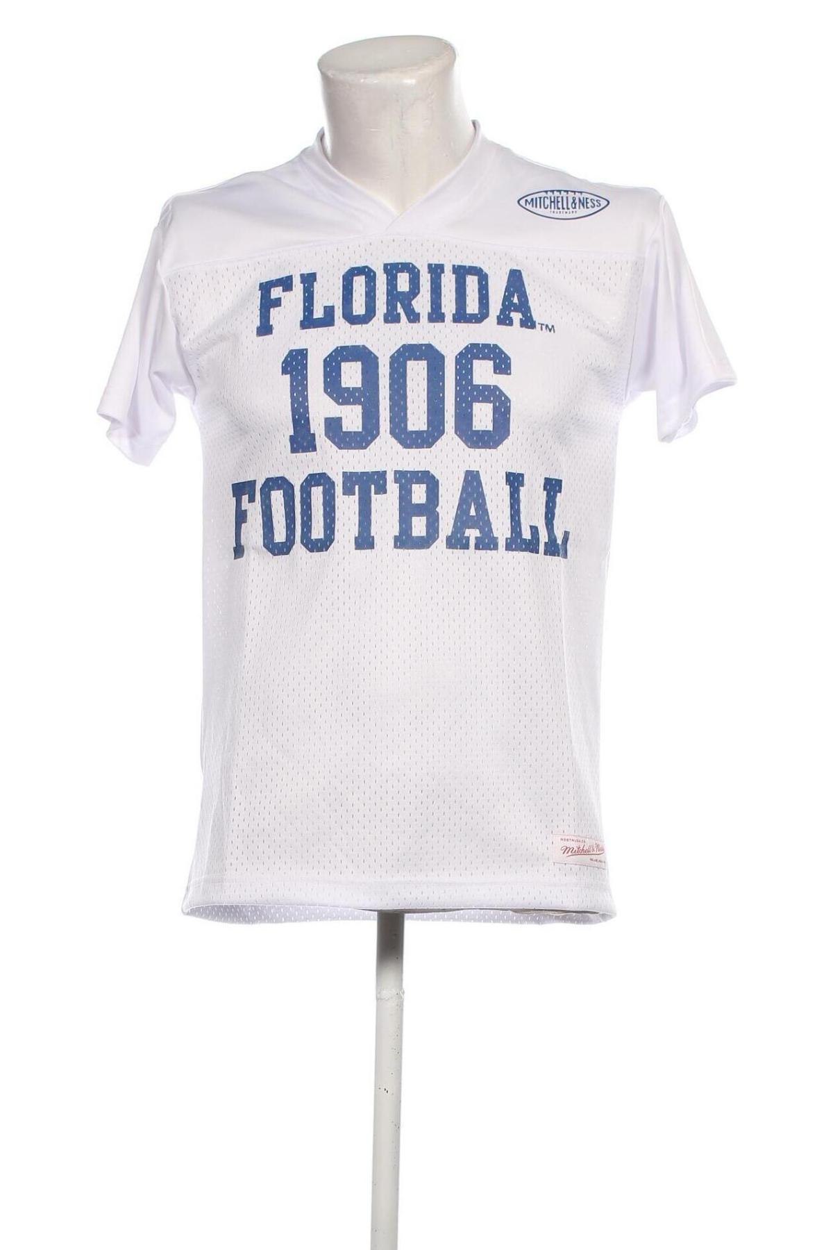 Ανδρικό t-shirt Mitchell & Ness, Μέγεθος S, Χρώμα Λευκό, Τιμή 27,49 €