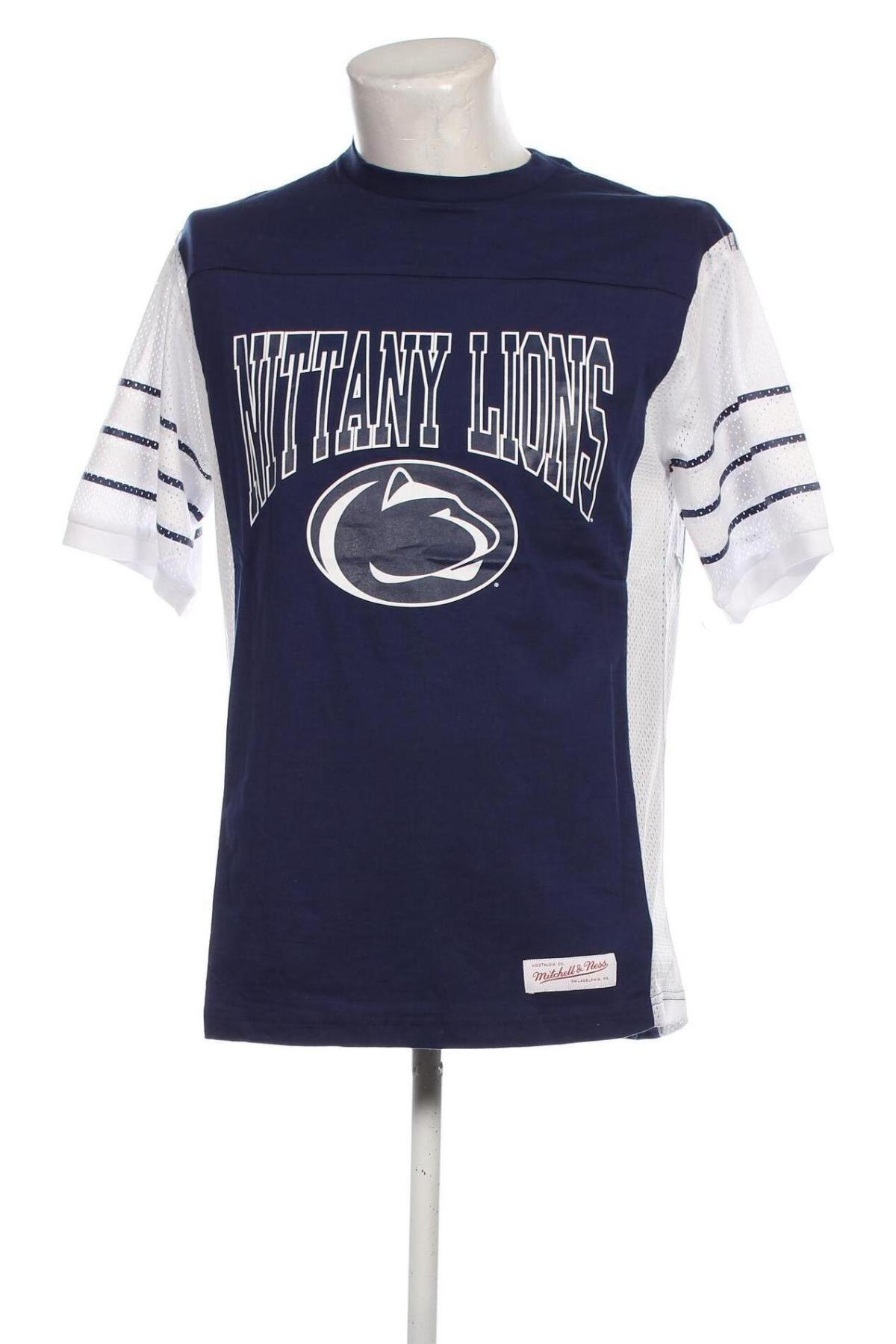 Ανδρικό t-shirt Mitchell & Ness, Μέγεθος L, Χρώμα Μπλέ, Τιμή 8,99 €