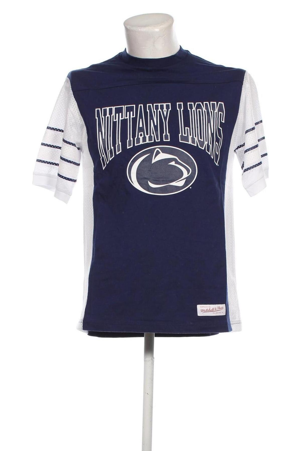 Herren T-Shirt Mitchell & Ness, Größe M, Farbe Blau, Preis € 22,99