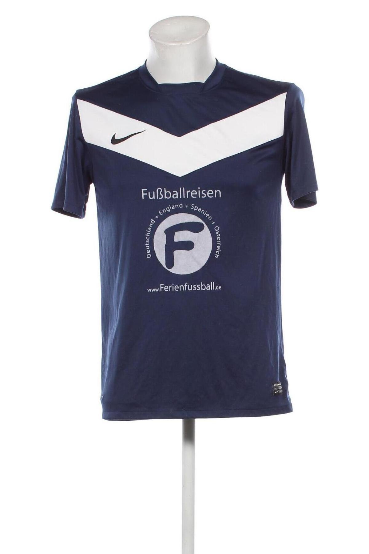 Herren T-Shirt Nike, Größe M, Farbe Blau, Preis 12,99 €