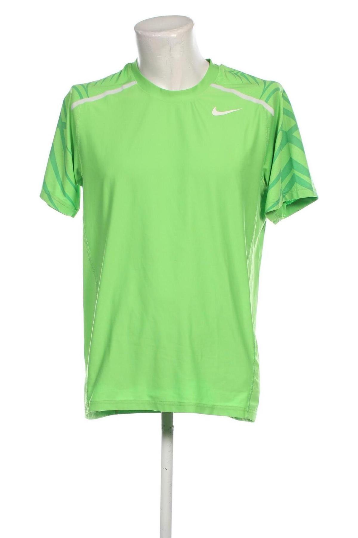 Tricou de bărbați Nike, Mărime L, Culoare Verde, Preț 69,82 Lei