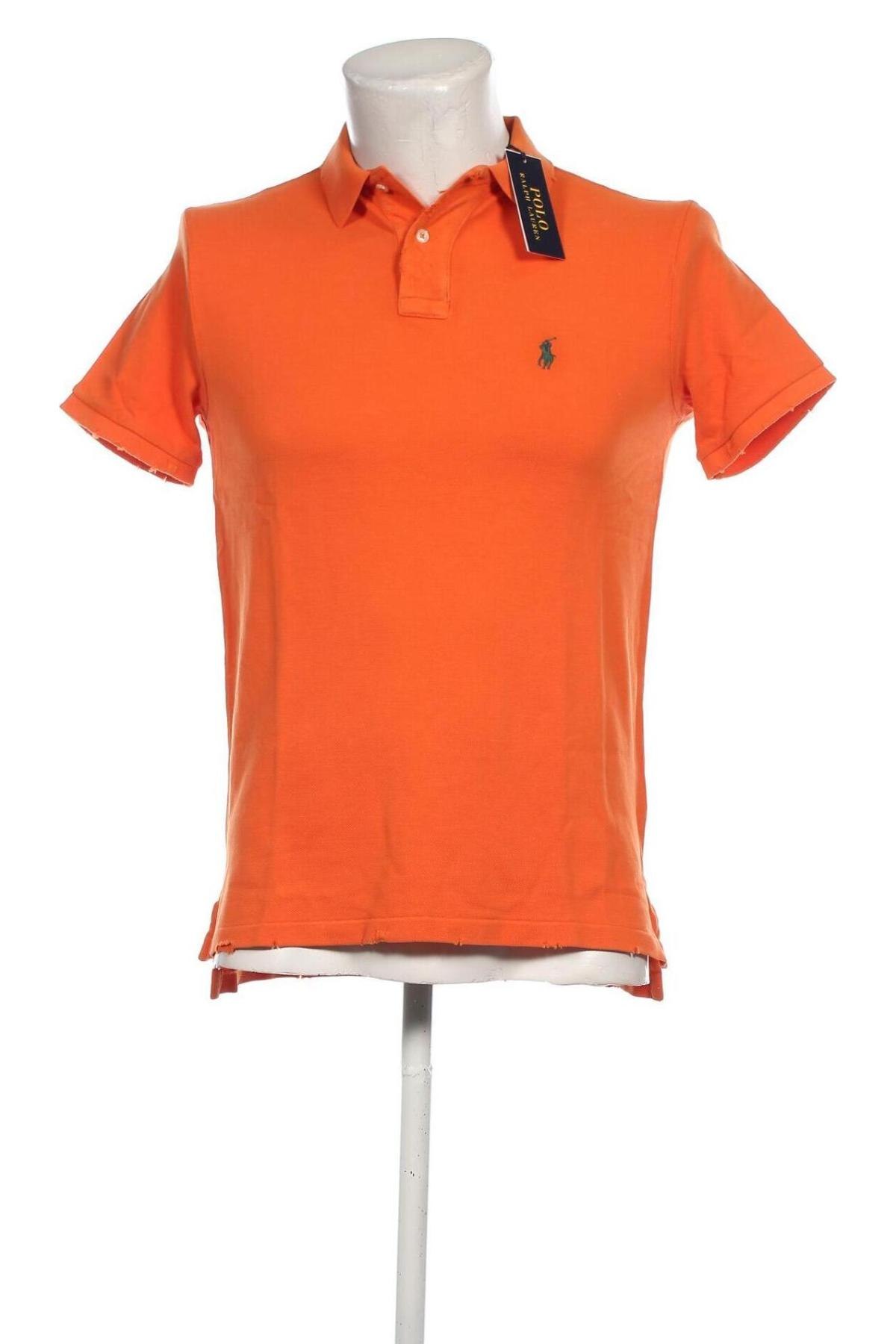 Pánské tričko  Polo By Ralph Lauren, Velikost S, Barva Oranžová, Cena  1 525,00 Kč