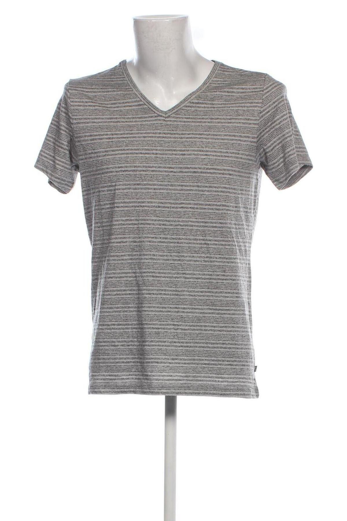 Herren T-Shirt Q/S by S.Oliver, Größe L, Farbe Grau, Preis € 7,49