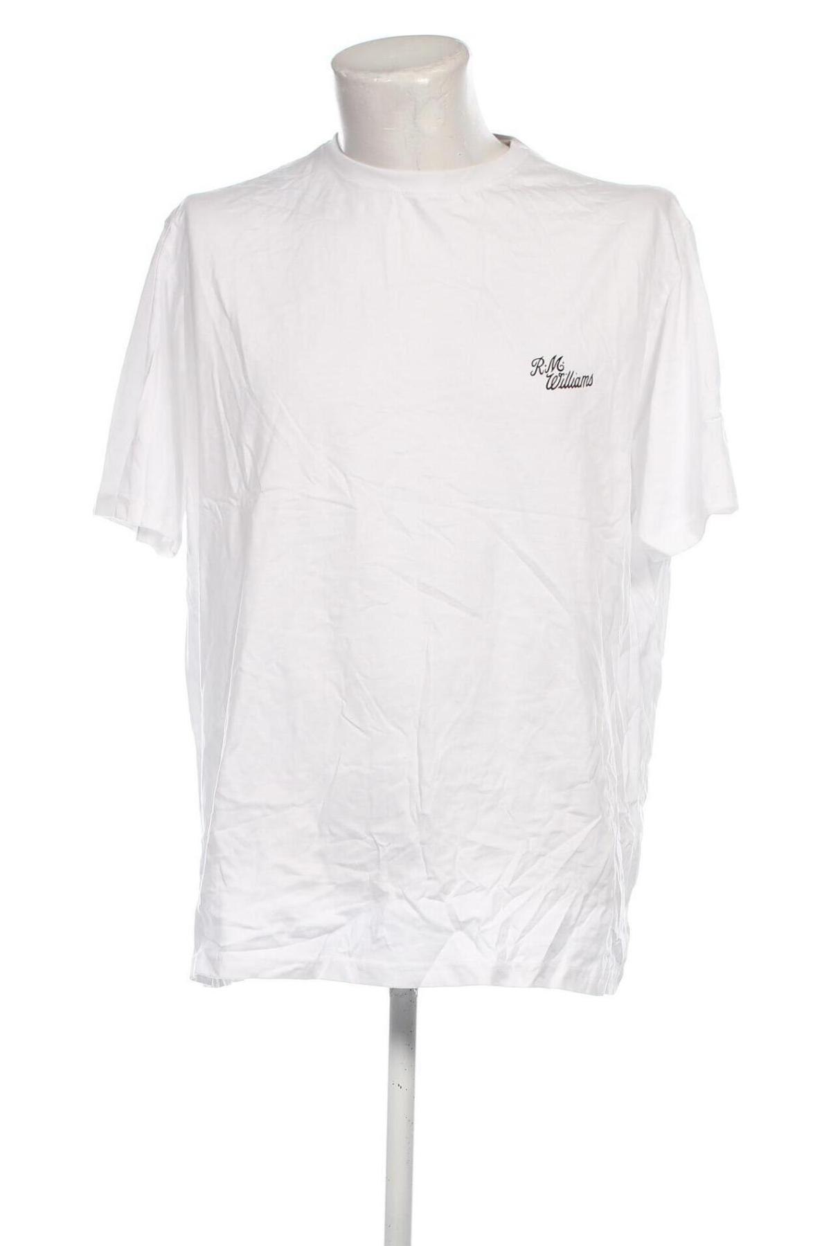 Ανδρικό t-shirt R.M.Williams, Μέγεθος 3XL, Χρώμα Λευκό, Τιμή 70,79 €