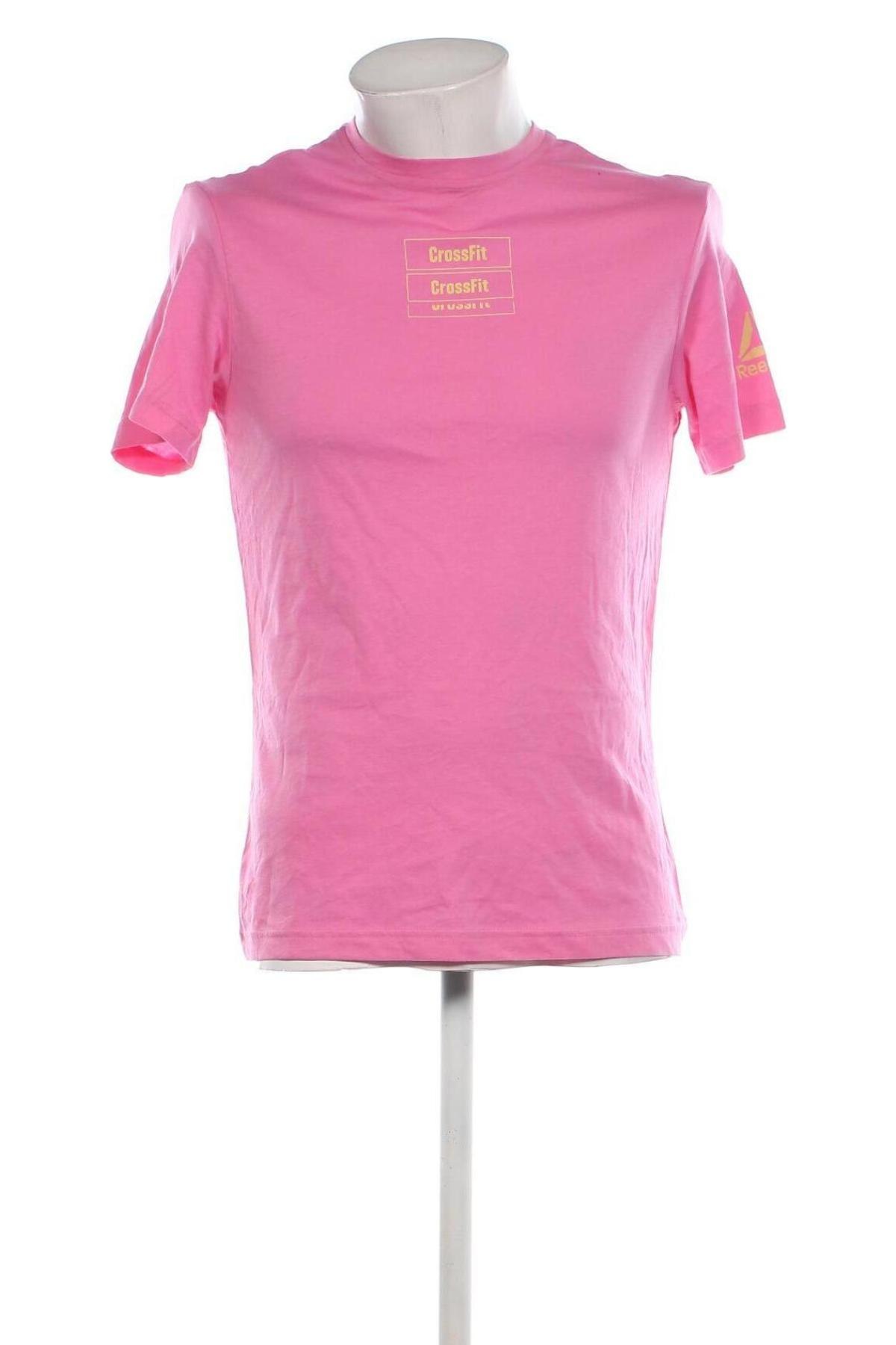 Herren T-Shirt Reebok, Größe S, Farbe Rosa, Preis € 22,99