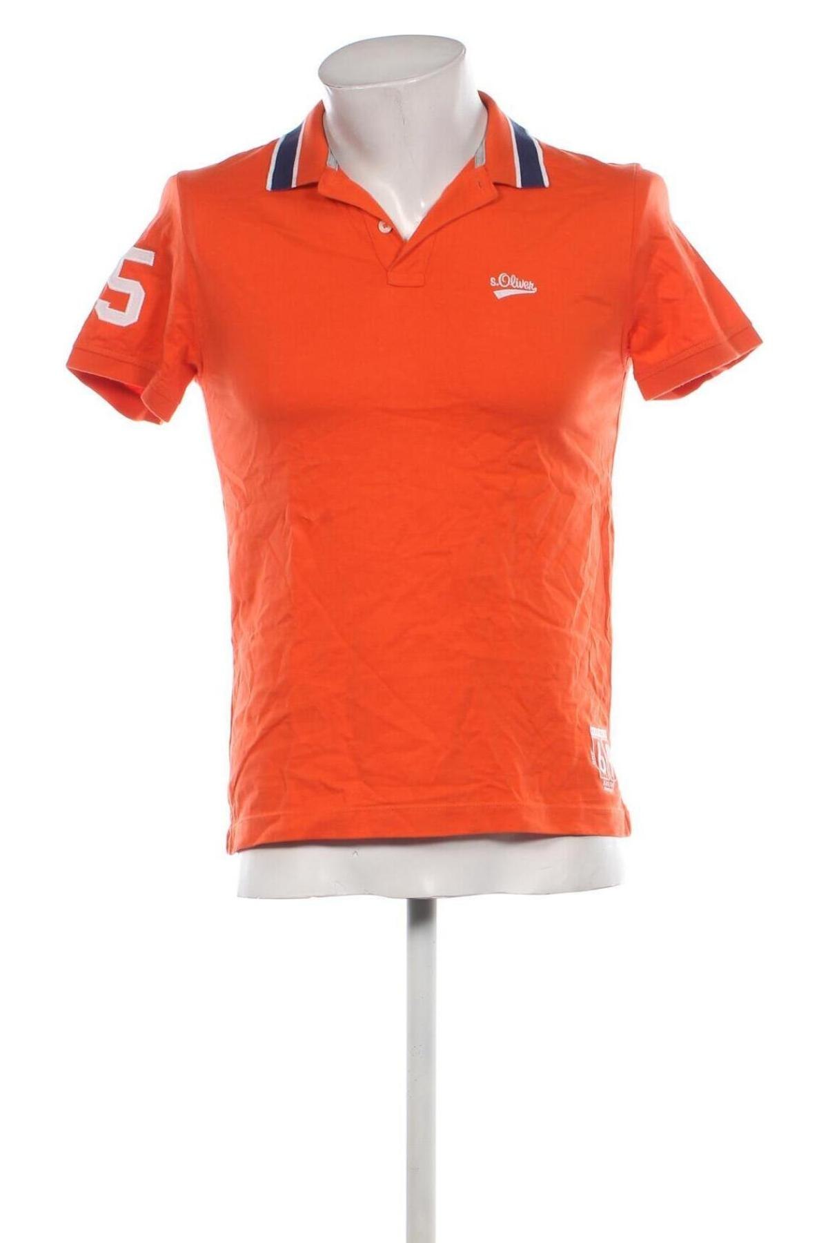 Herren T-Shirt S.Oliver, Größe S, Farbe Orange, Preis € 6,99