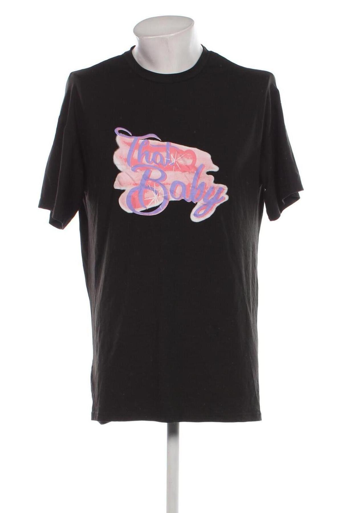 Ανδρικό t-shirt SHEIN, Μέγεθος M, Χρώμα Μαύρο, Τιμή 3,99 €