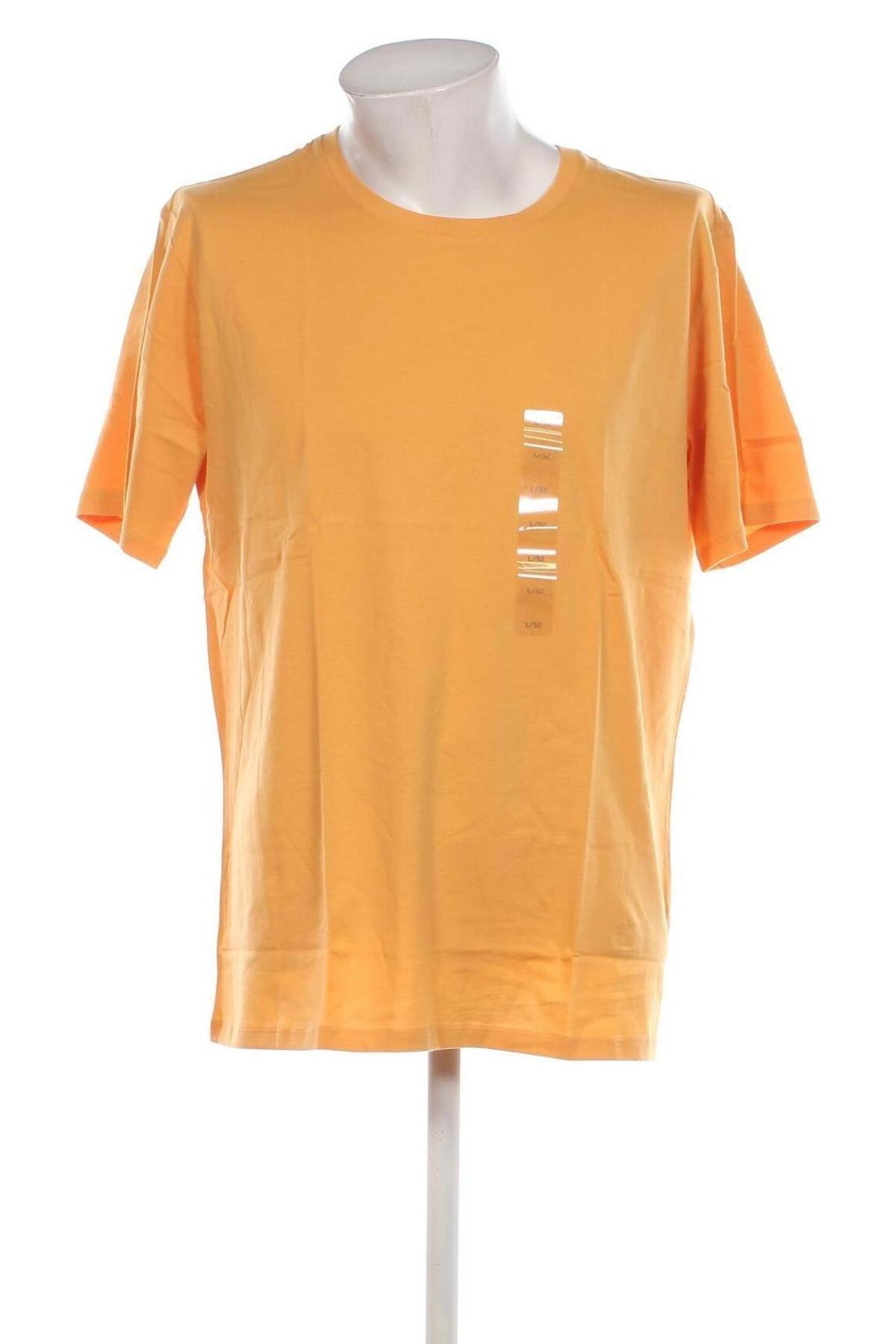 Ανδρικό t-shirt Schiesser, Μέγεθος L, Χρώμα Κίτρινο, Τιμή 8,79 €