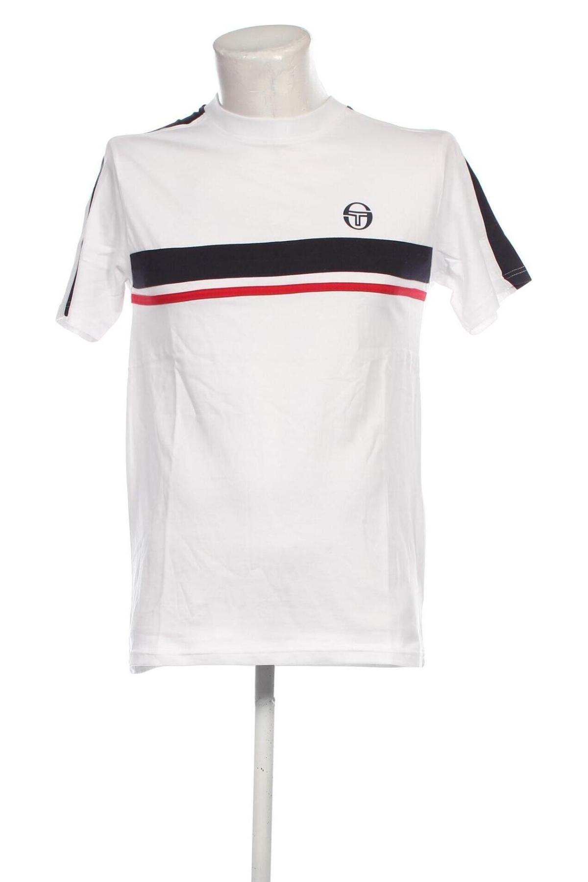 Tricou de bărbați Sergio Tacchini, Mărime S, Culoare Alb, Preț 125,99 Lei